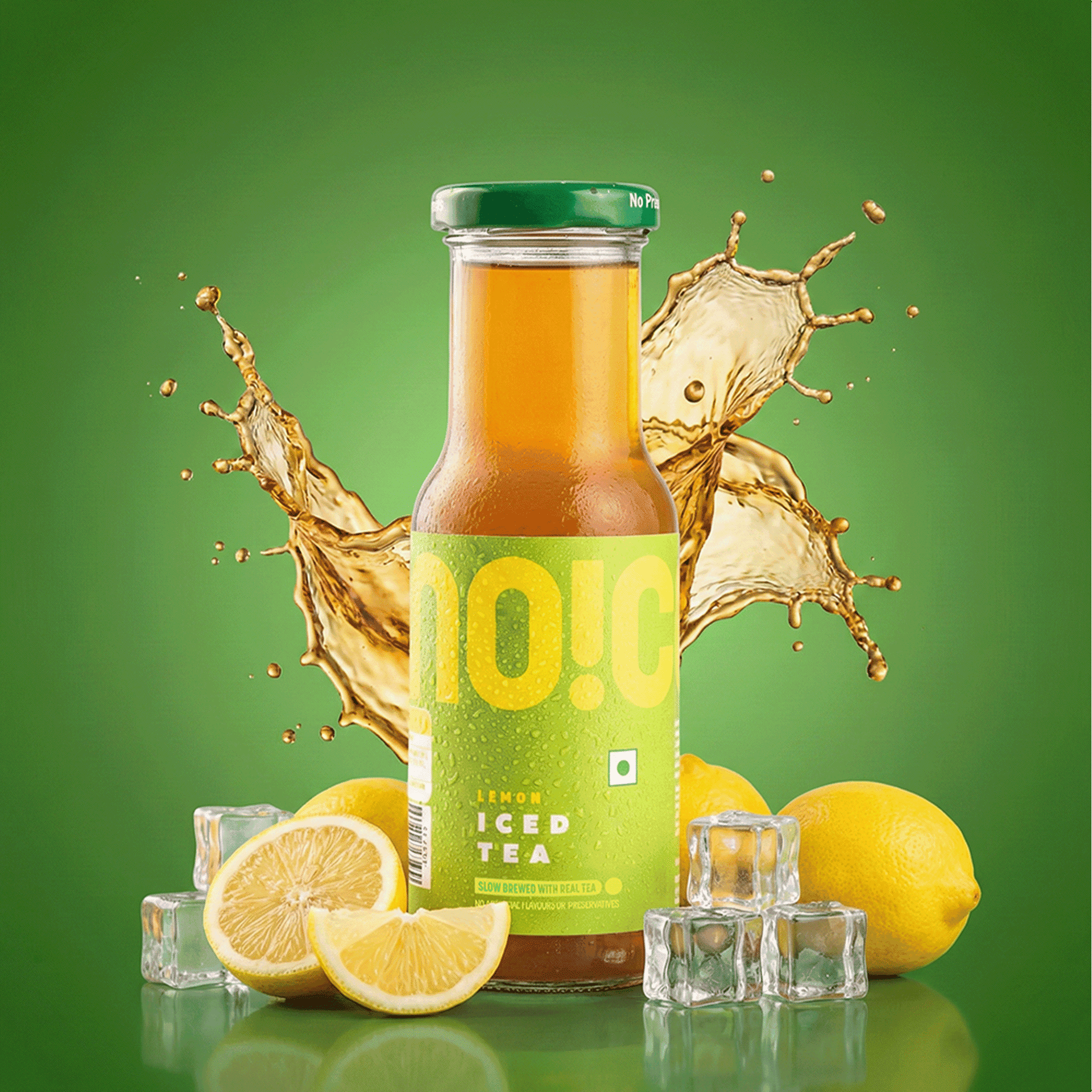 Buy NOICE Lemon Iced Tea (No Preservatives) Online (200 ml x 2) At