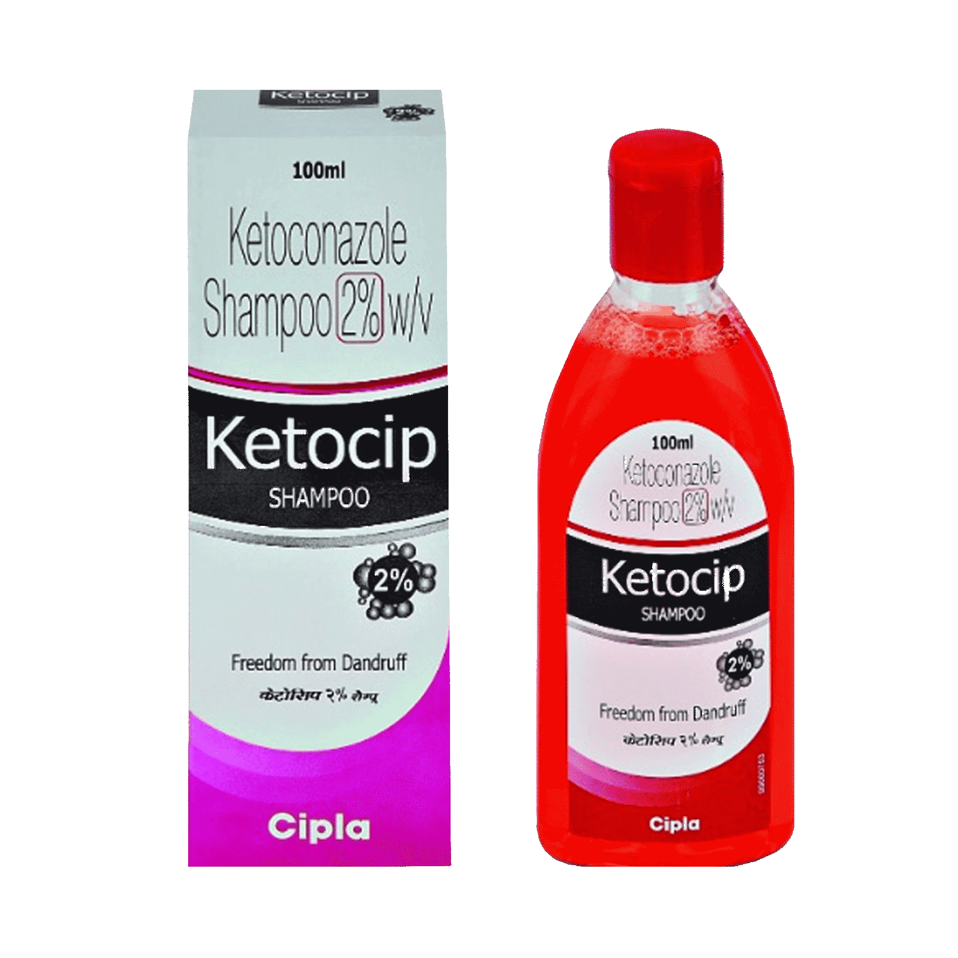 Ketocip 2% Shampoo 100 ml