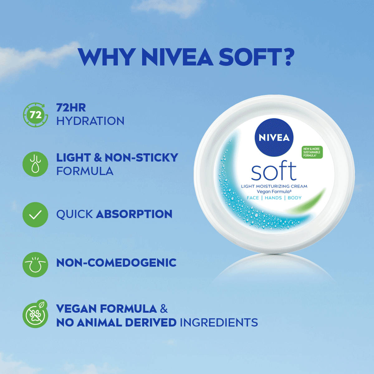 Nivea Soft Light Moisturizer 200 ml - Image 9