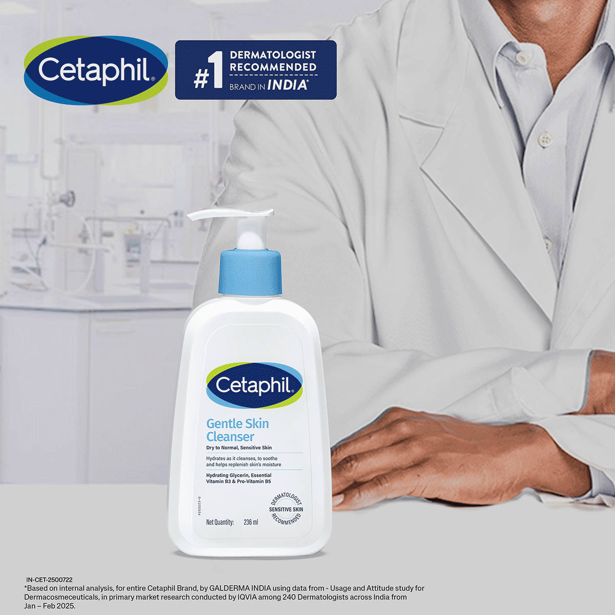 Cetaphil Gentle Skin Cleanser Face Wash 236 ml - Image 8