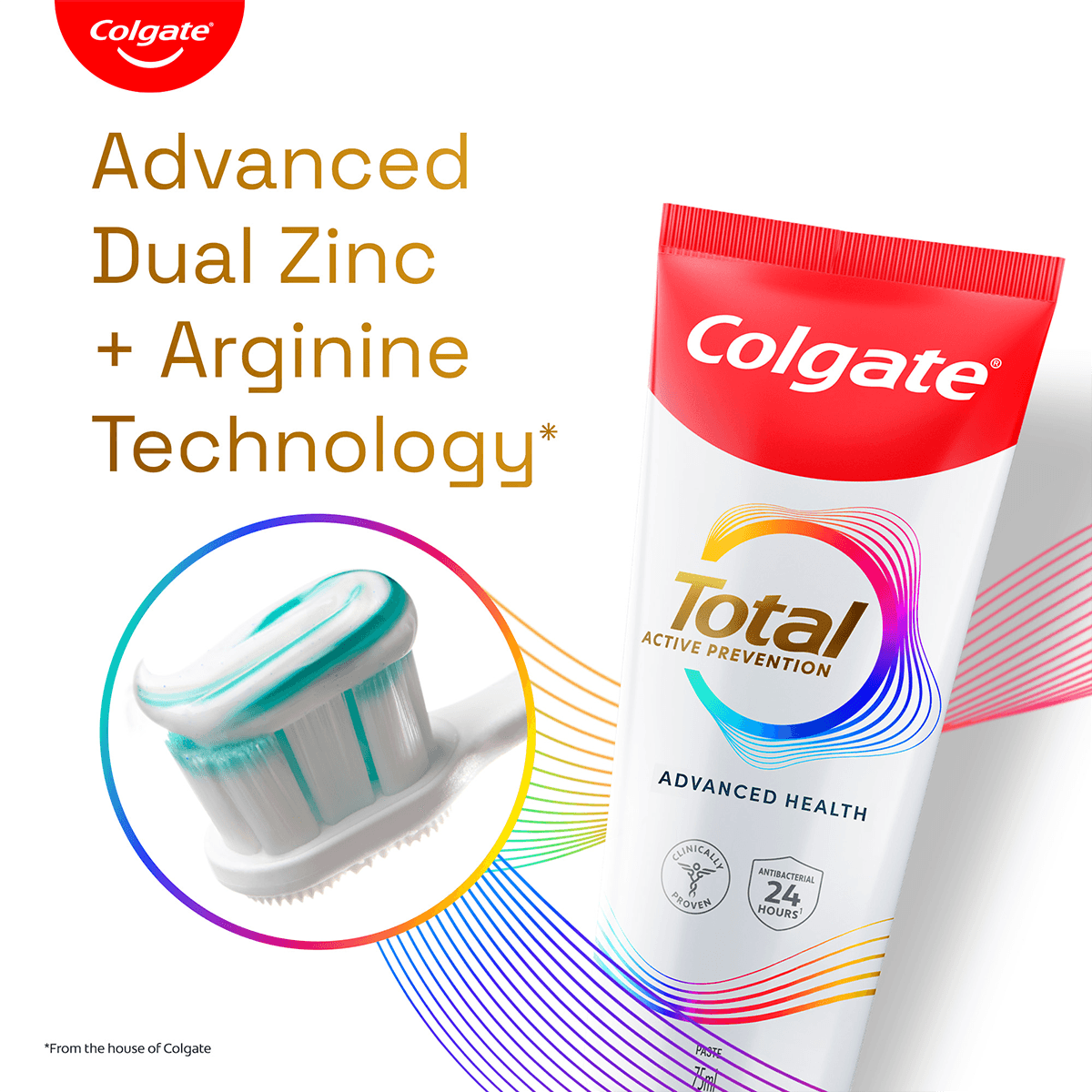 Colgate Total Advanced Health Toothpaste and Brush - Image 7
