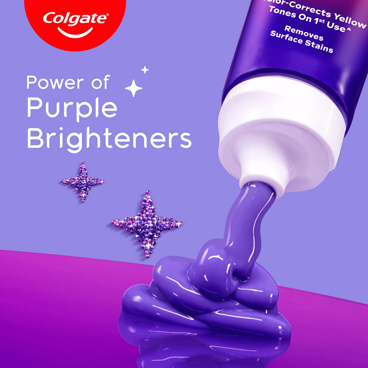 Colgate Visible White Purple Toothpaste 120g - Image 5