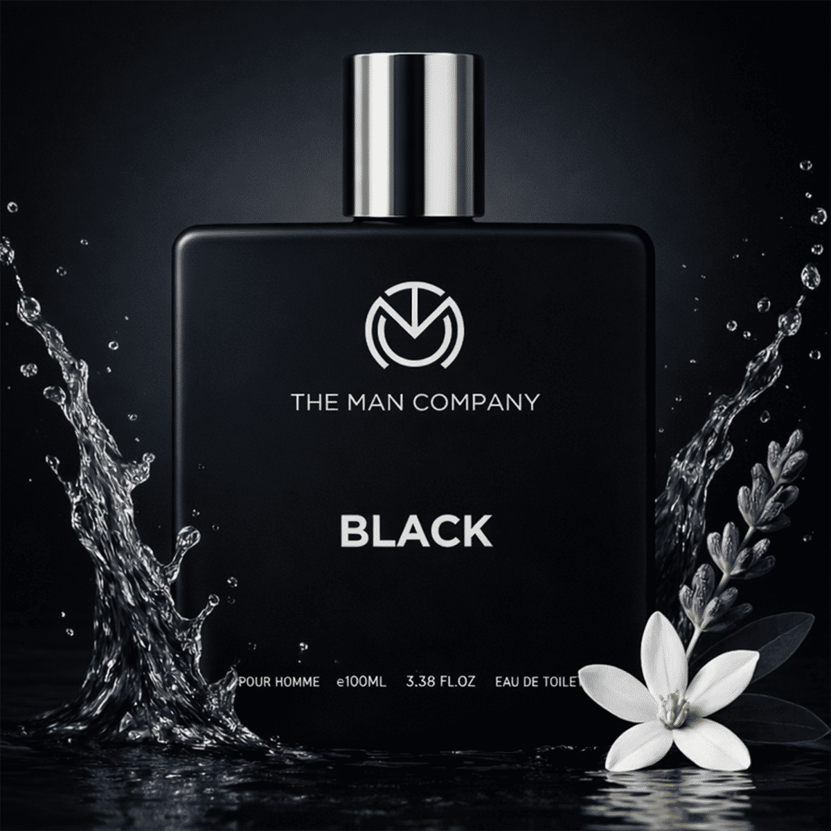 The Man Company Perfume for Men Black 100 ml - Image 4