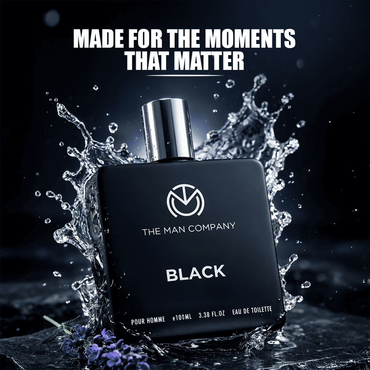 The Man Company Perfume for Men Black 100 ml - Image 8