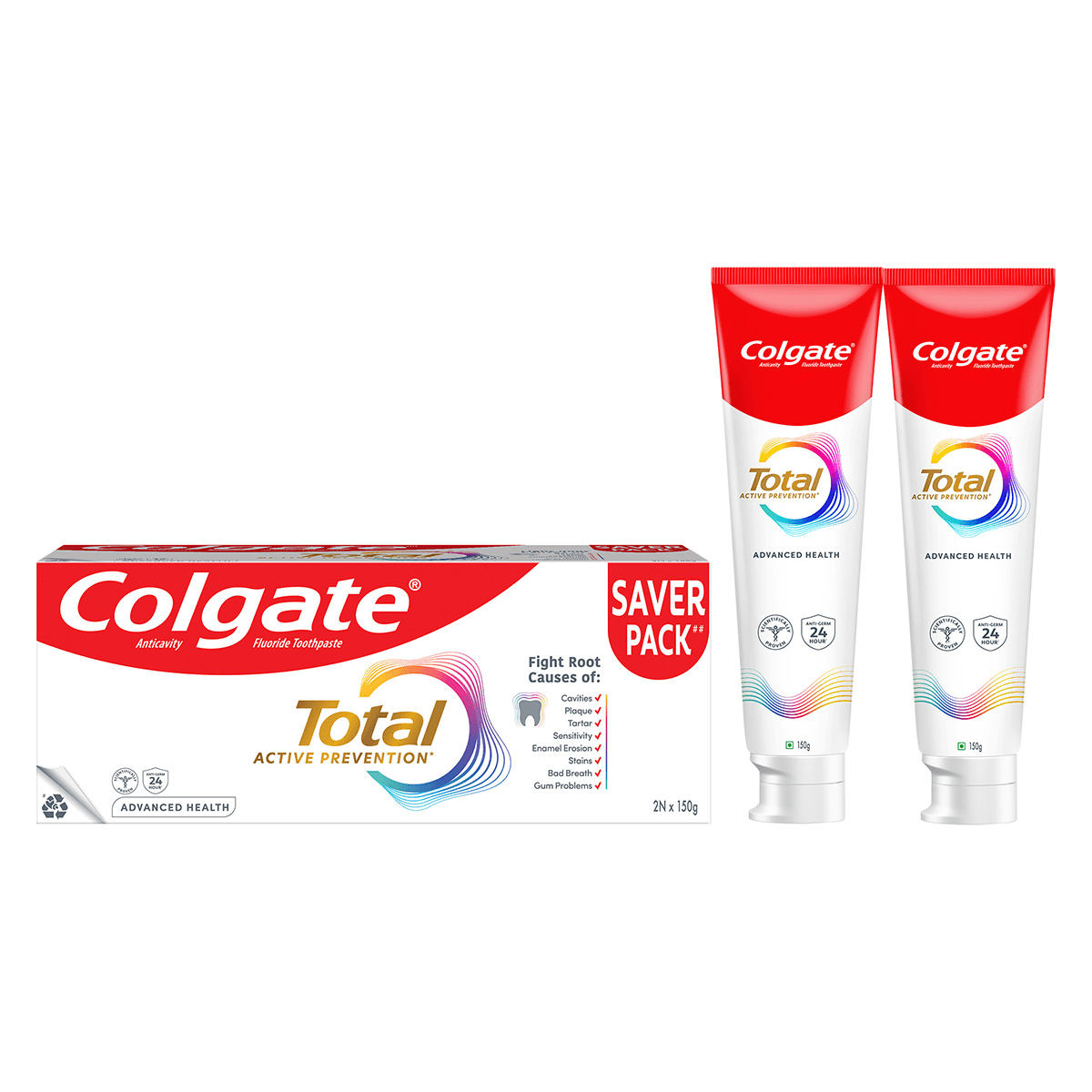Colgate Total Advanced Health Toothpaste and Brush - Image 10