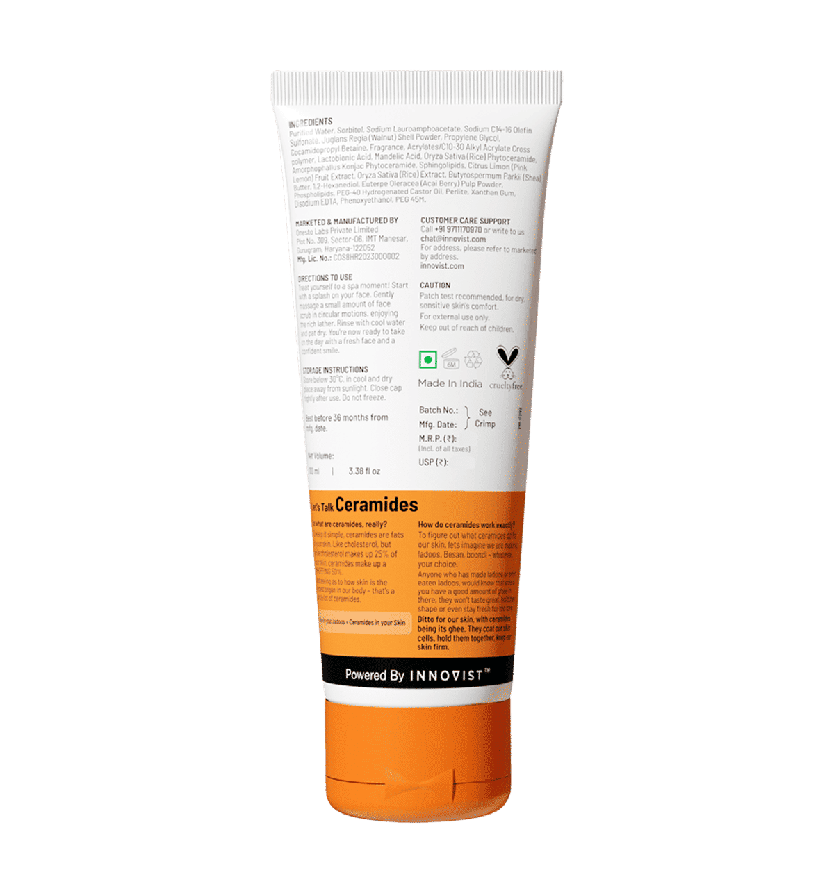 Chemist at Play Gentle Exfoliating Face Scrub 100ml - Image 2