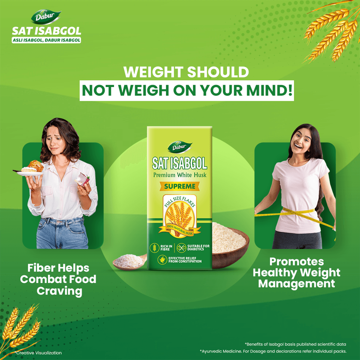 Dabur Sat Isabgol Psyllium Husk 200g - Image 8