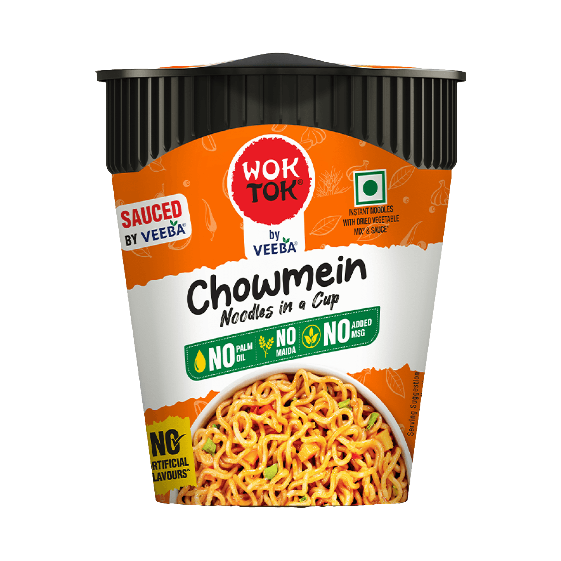 Buy WOK TOK BY VEEBA CHOWMEIN CUP NOODLES Online (92.5 g) At Best