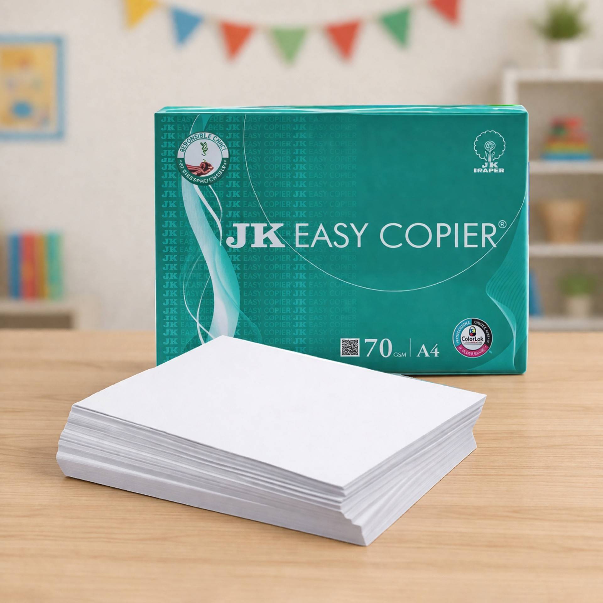 JK Paper Easy Copier A4 Paper (75 GSM, 500 Sheets) - Image 1