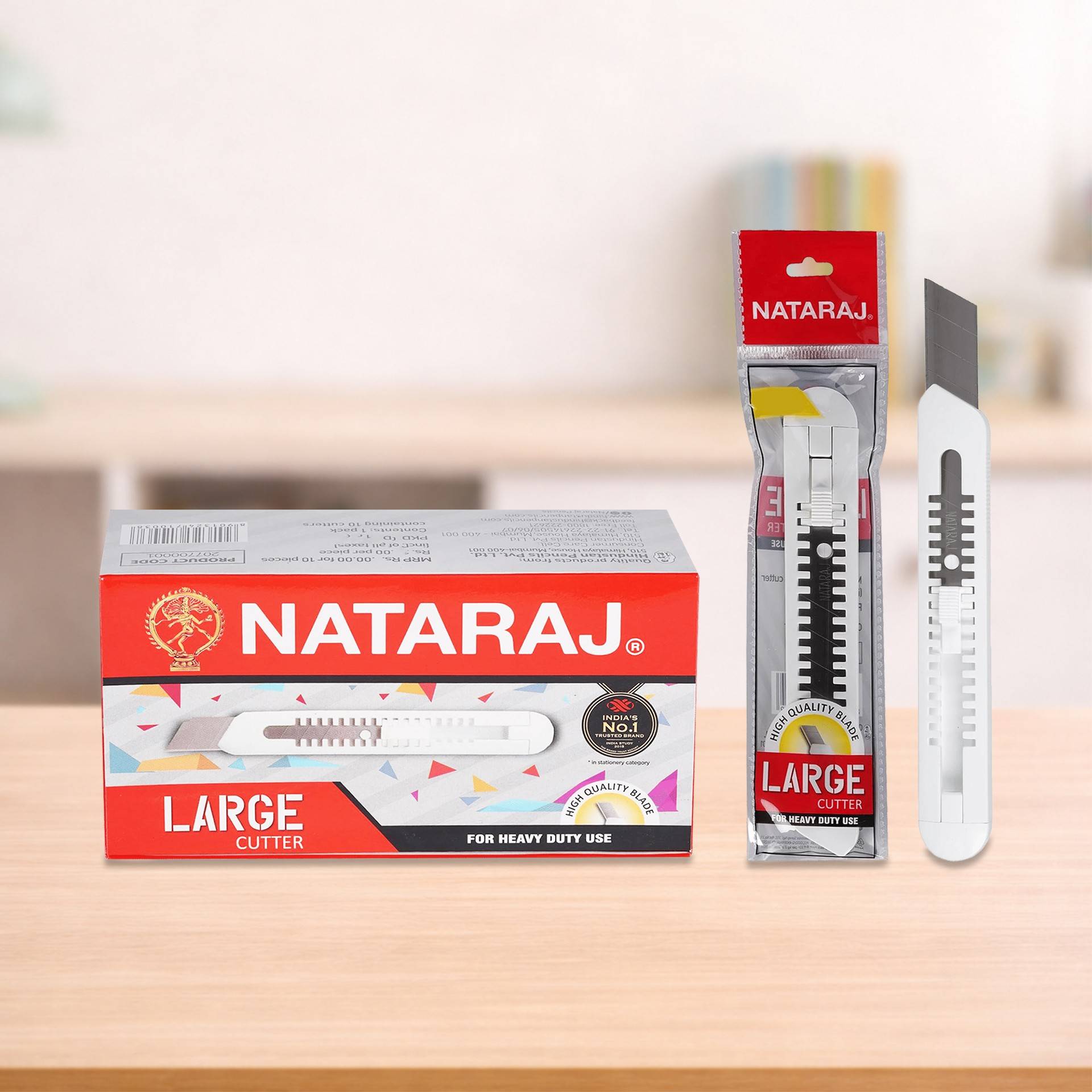 Nataraj Big Cutter - Pack of 10