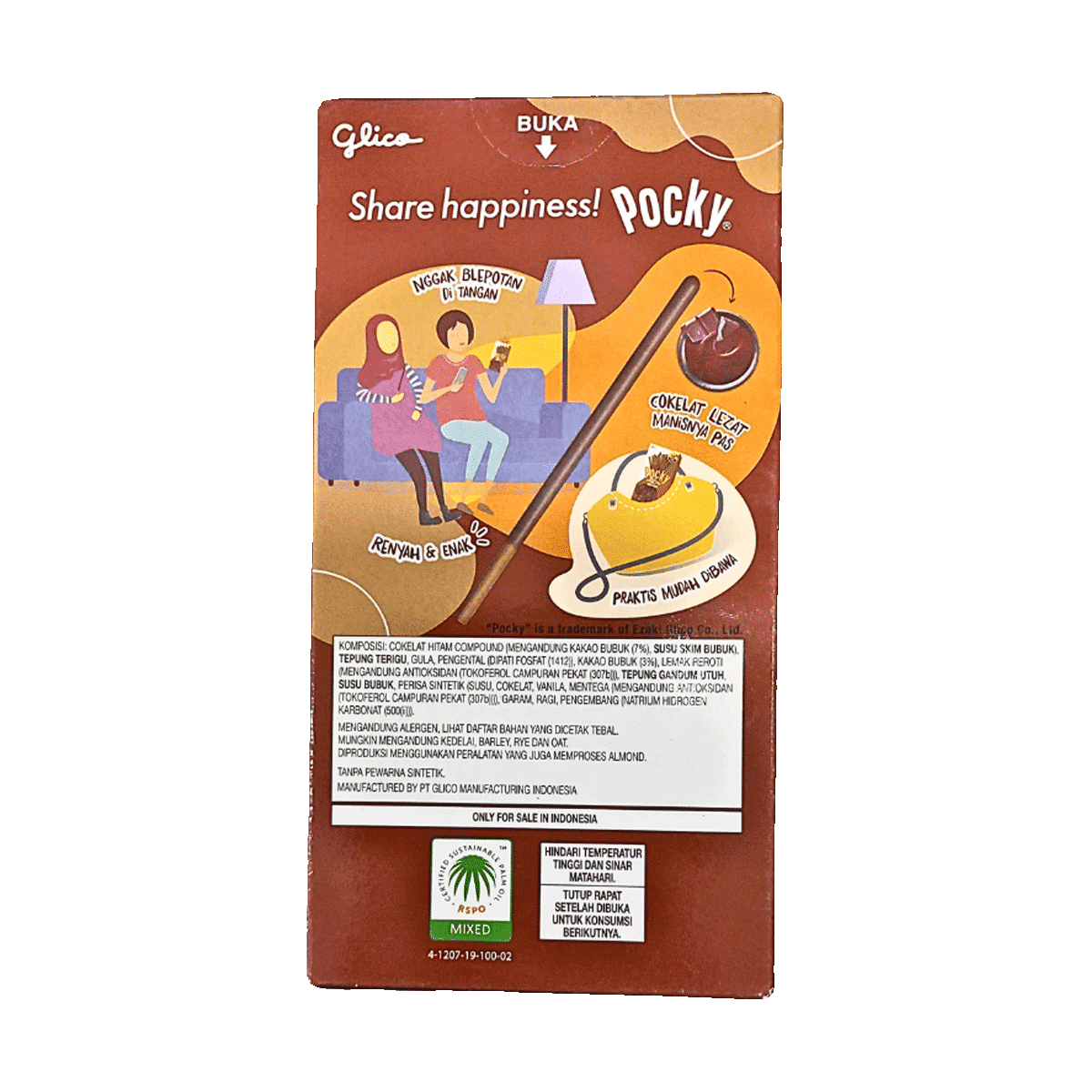 Buy Pocky Double Choco Biskuit Stik Online (47 g) At Best Price