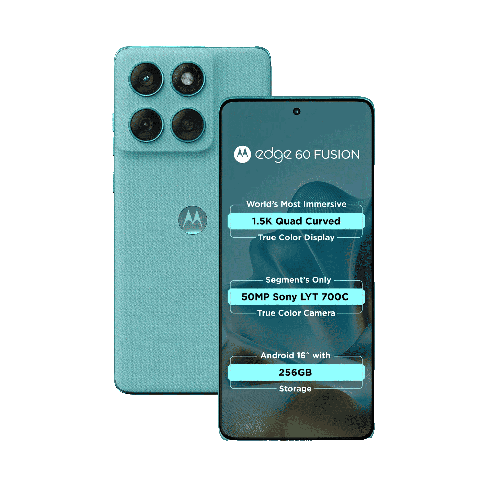 Motorola Edge 60 Fusion 12GB/256GB Amazonite
