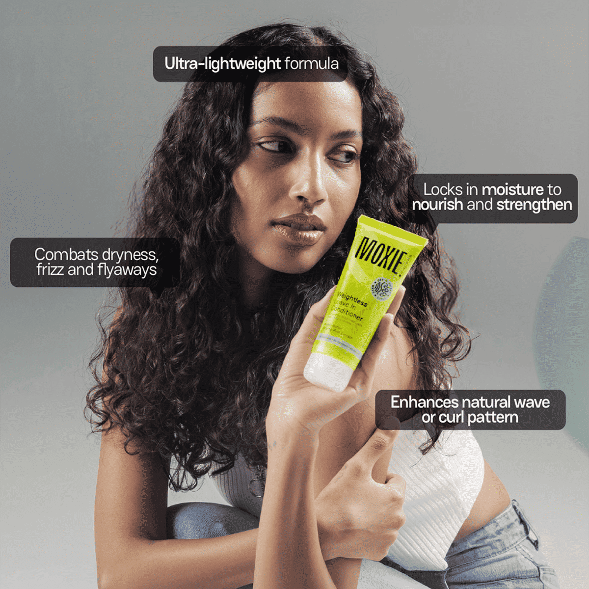 Moxie Beauty Weightless Leave in Conditioner 50ml - Image 5