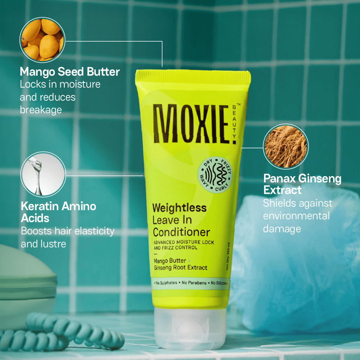 Moxie Beauty Weightless Leave in Conditioner 50ml - Image 4