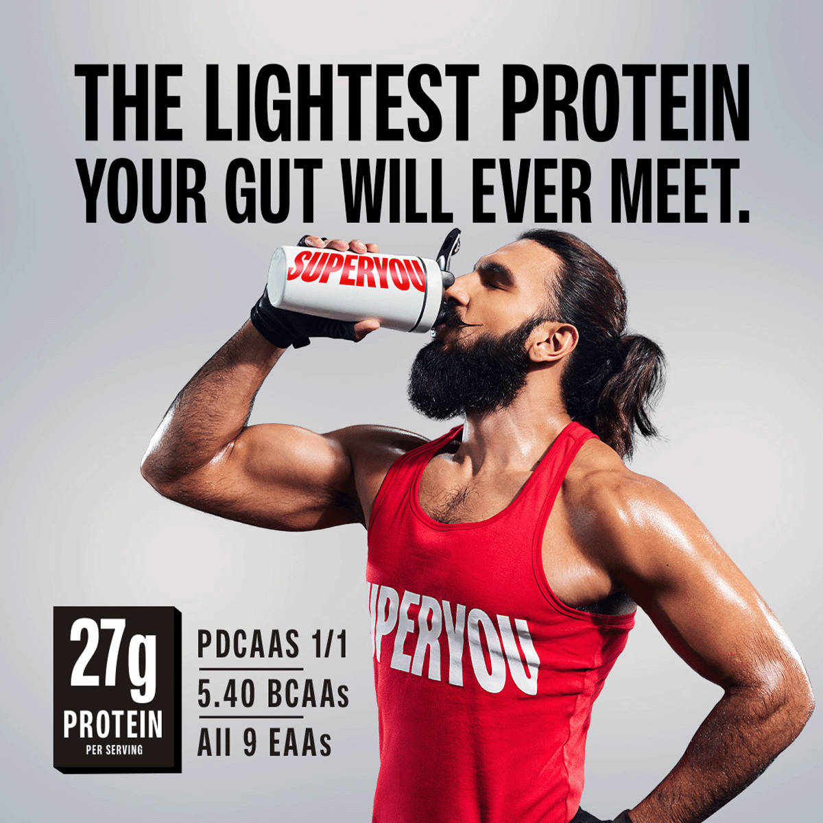 SuperYou Pro Unflavoured Fermented Yeast Protein Powder 27g - Image 4