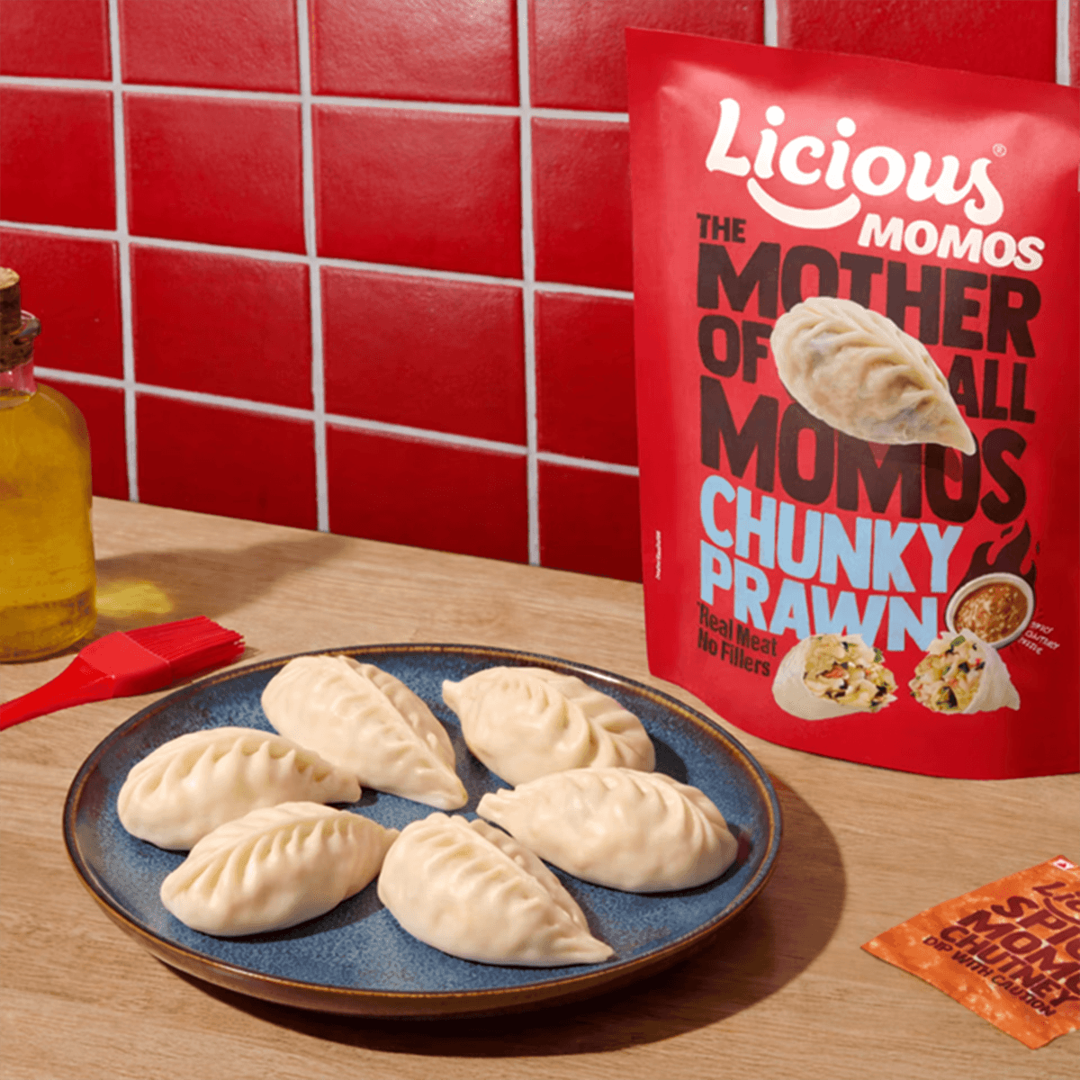 Buy Licious Chunky Prawn momo Online (150 g) At Best Price