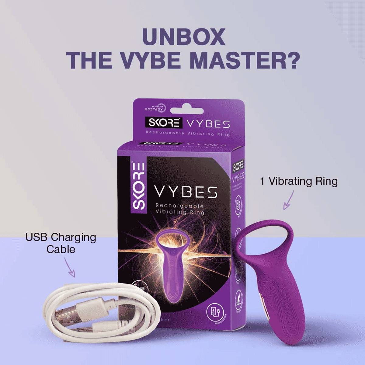 Buy Skore Vibrating Ring Massager | Rechargeable Online (1 Piece) At Best Price Buy Skore Vibrating Ring Massager | Rechargeable Online (1 Piece) At Best Price