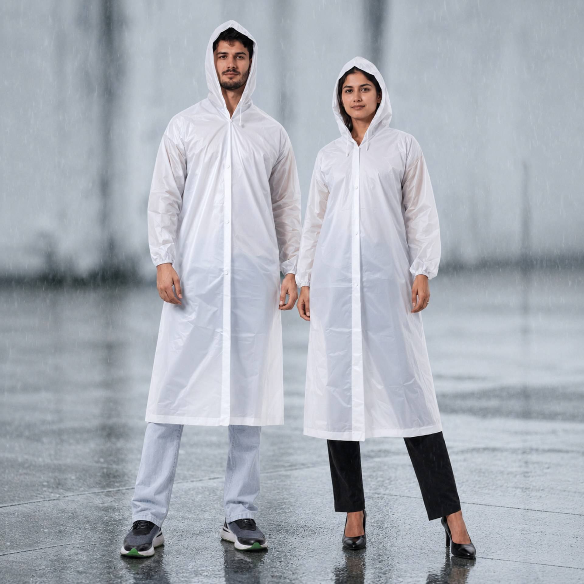 Buy Robustt Unisex Long Coat (Free Size, Assorted Colours) Online