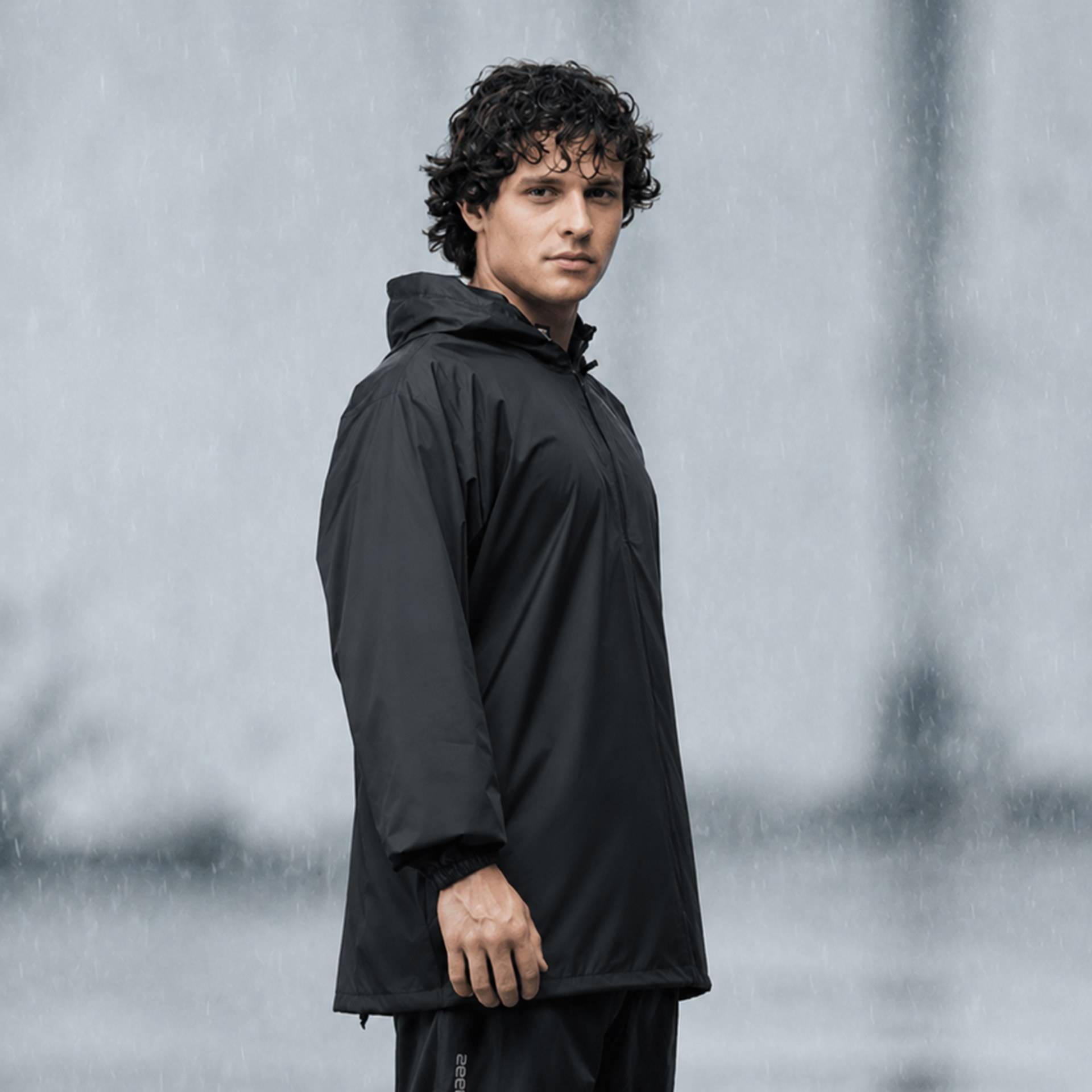 Buy Zeel Rain Jacket Packable (Free Size, Polyester, Black) Online