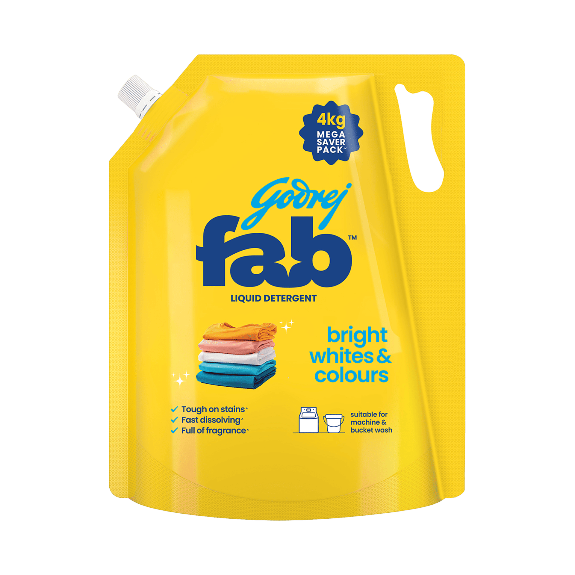 Godrej Fab Top Load Liquid Detergent Refill Pouch - Image 1