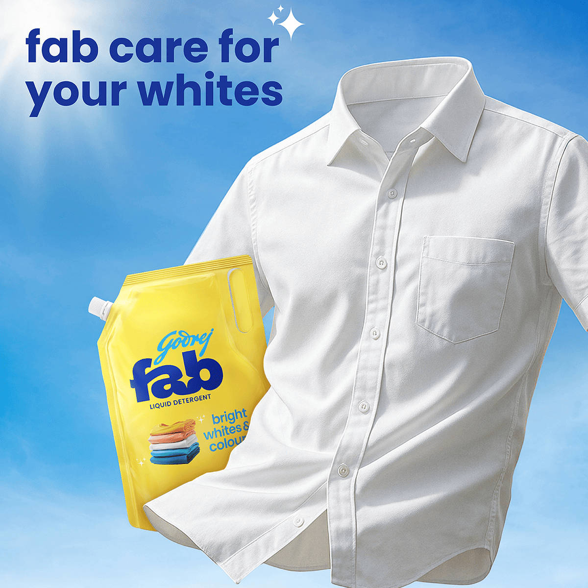 Godrej Fab Top Load Liquid Detergent Refill Pouch - Image 4