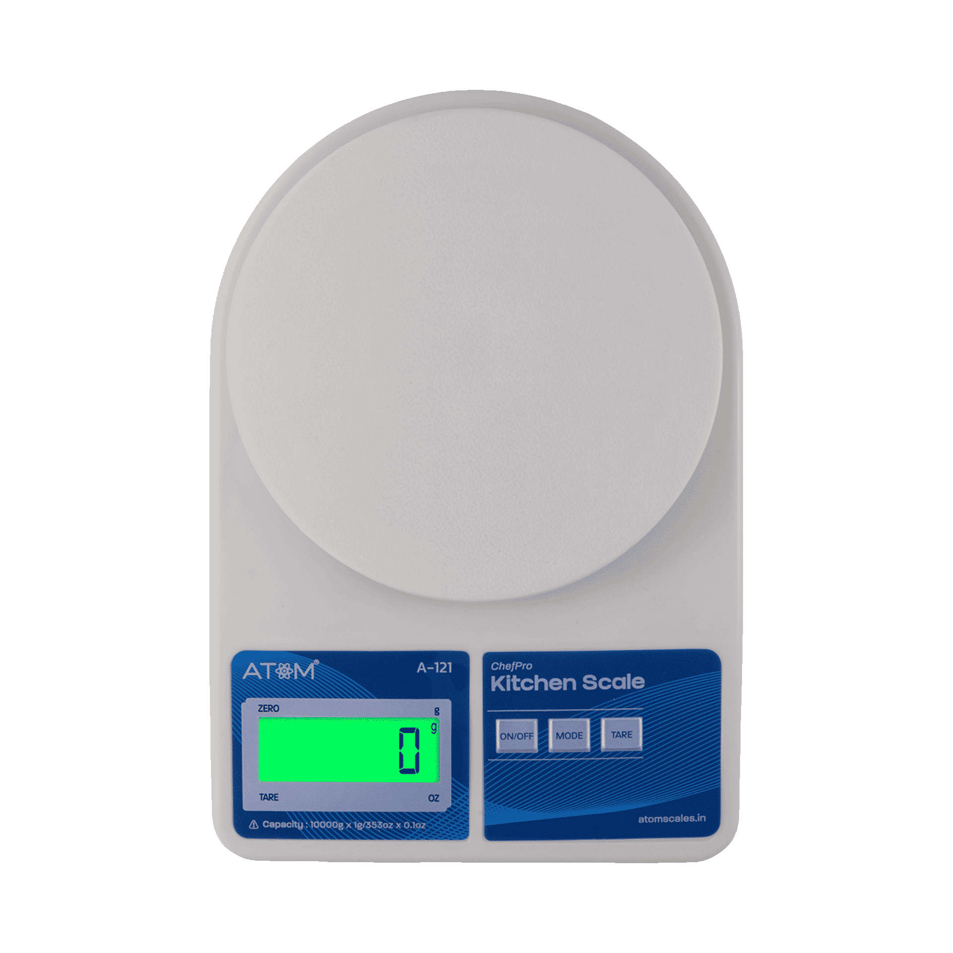 Atom Digital Kitchen Food Weighing Scale 10Kg - Image 1
