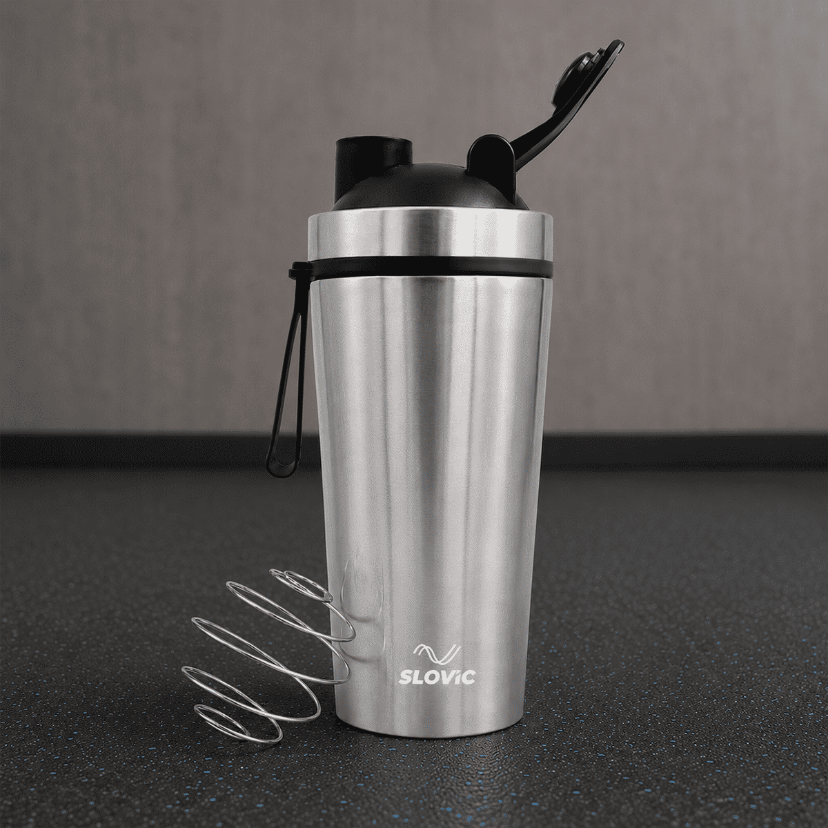 Slovic 750ml Stainless Steel Gym Shaker Bottle - Image 10