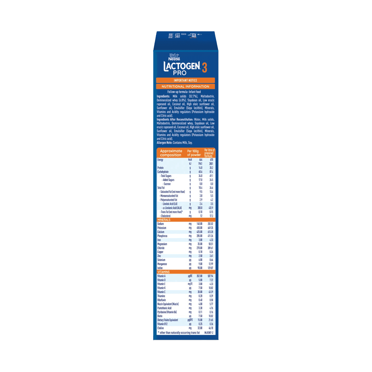 Nestle Lactogen Pro 3 Powder 400g - Image 3