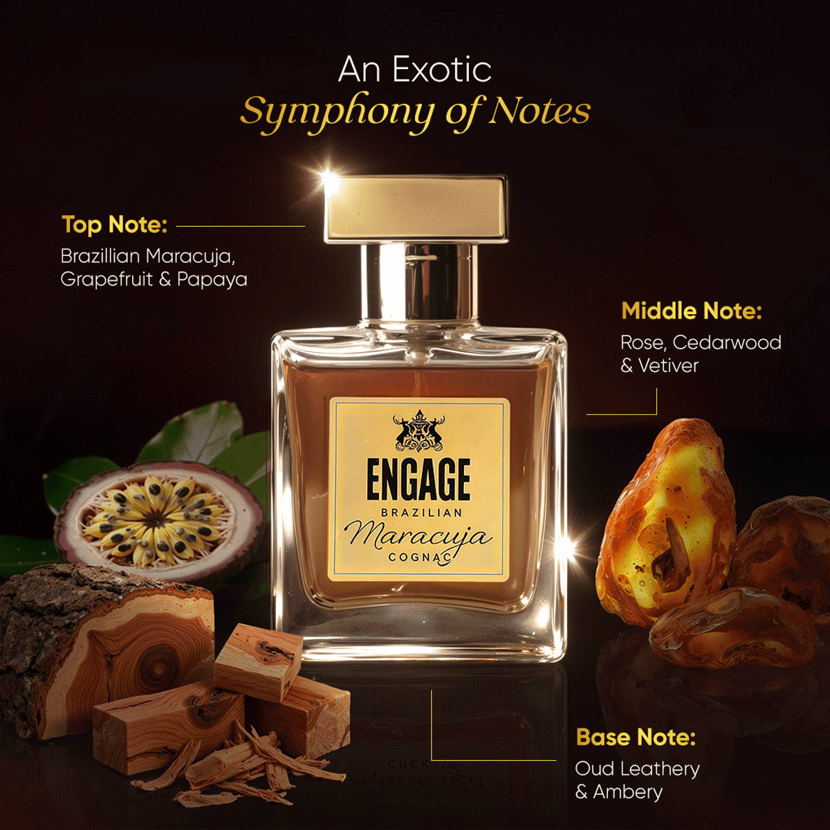 Engage Brazilian Maracuja Cognac EDP 50 ml - Image 5