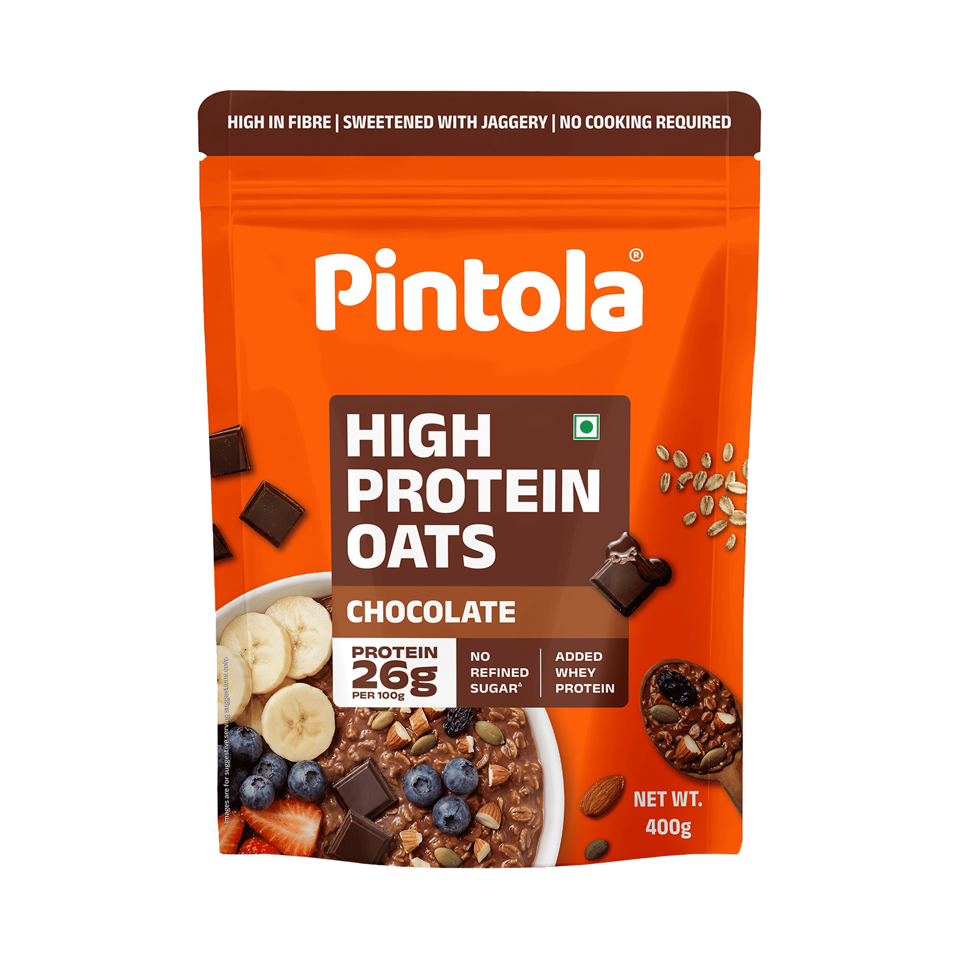 Pintola High Protein Oats 400g - Image 1