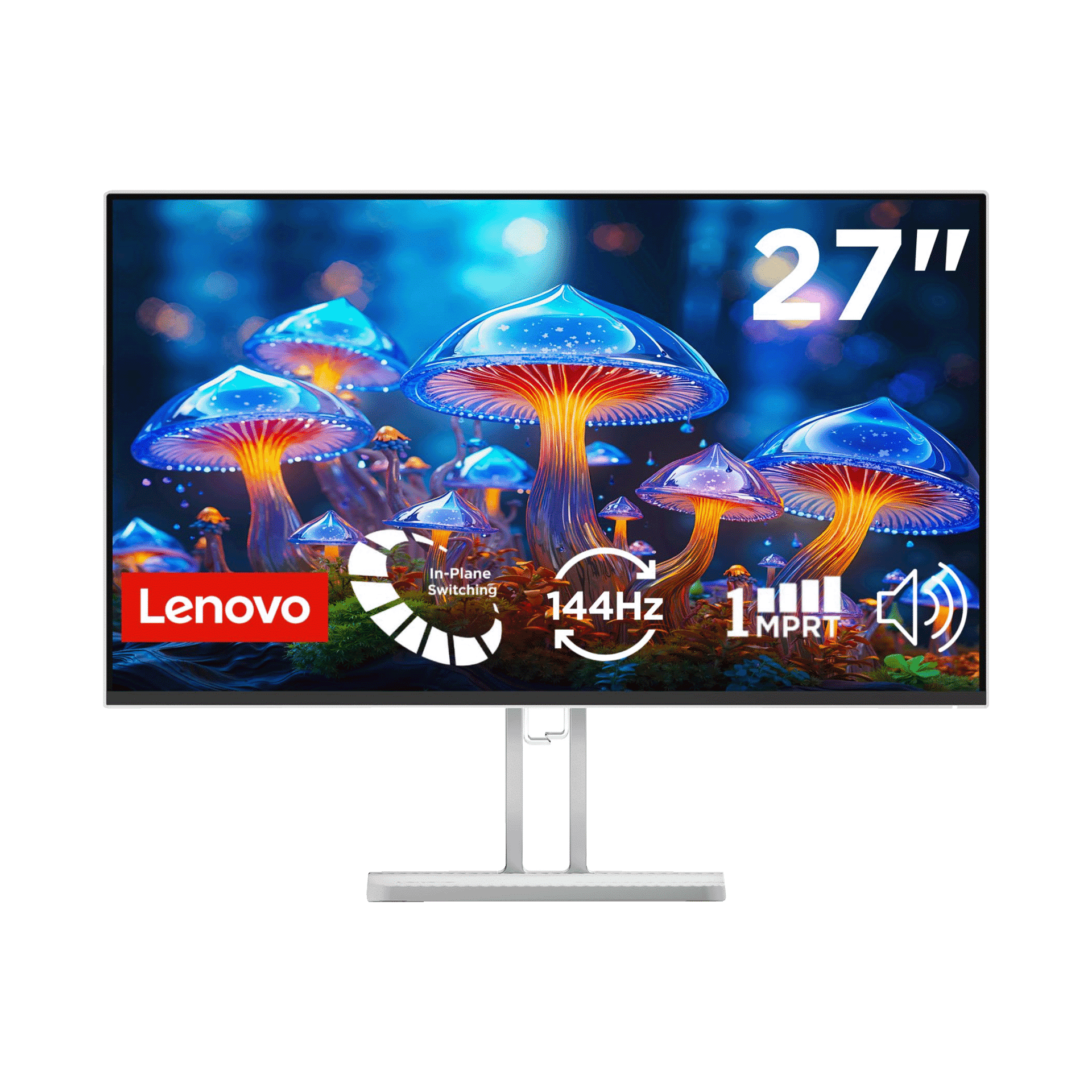Lenovo L27-4C 27 inch IPS Monitor - Image 1