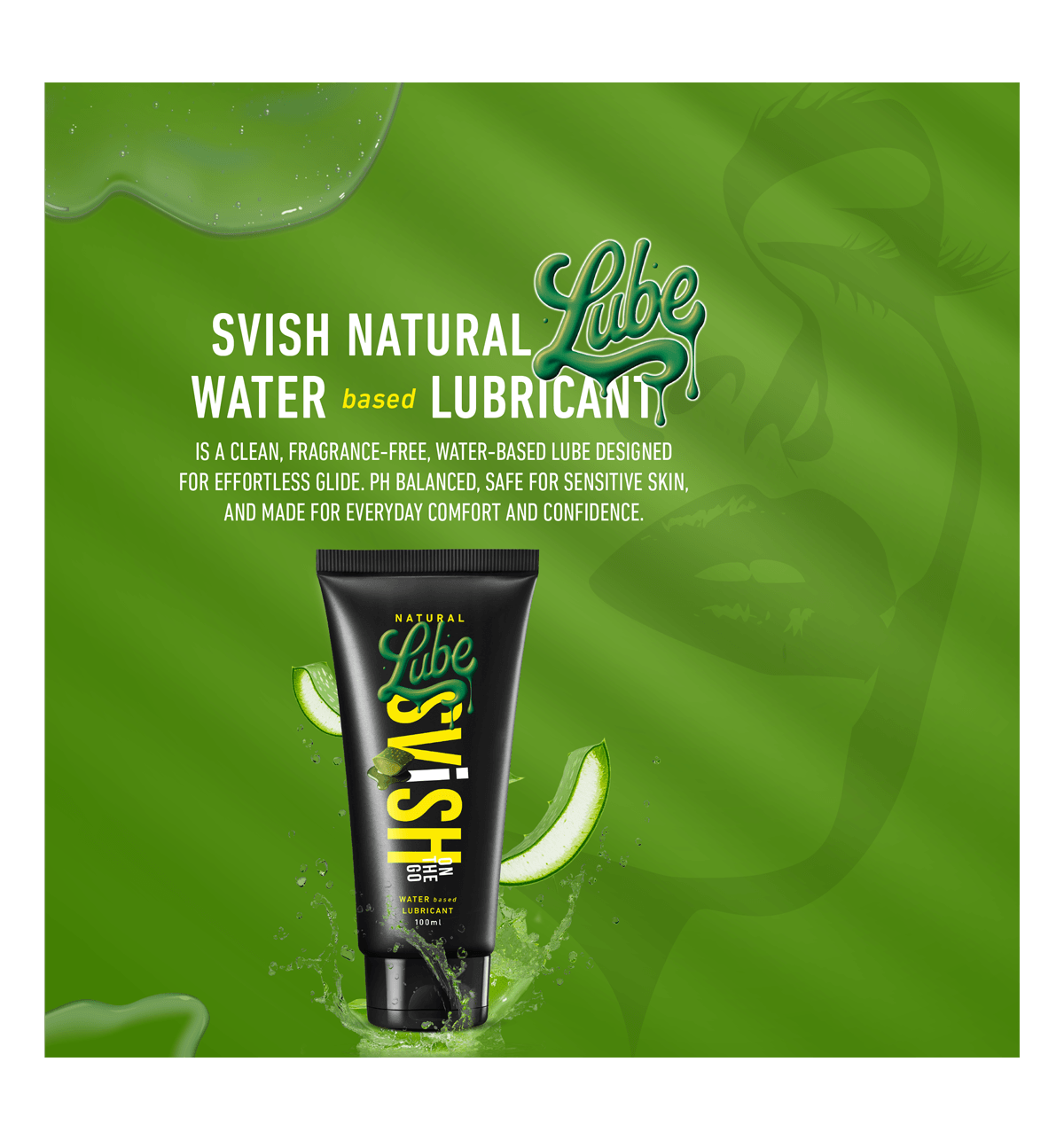Buy Svish on the go Water Based Edible Natural Lubricant Online (100 ml) At  Best Price