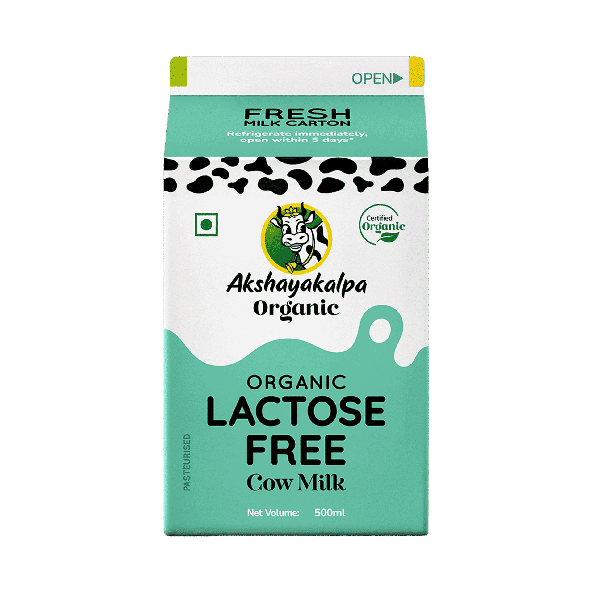 Buy Akshayakalpa Lactose Free Milk Online (500 ml) At Best Price