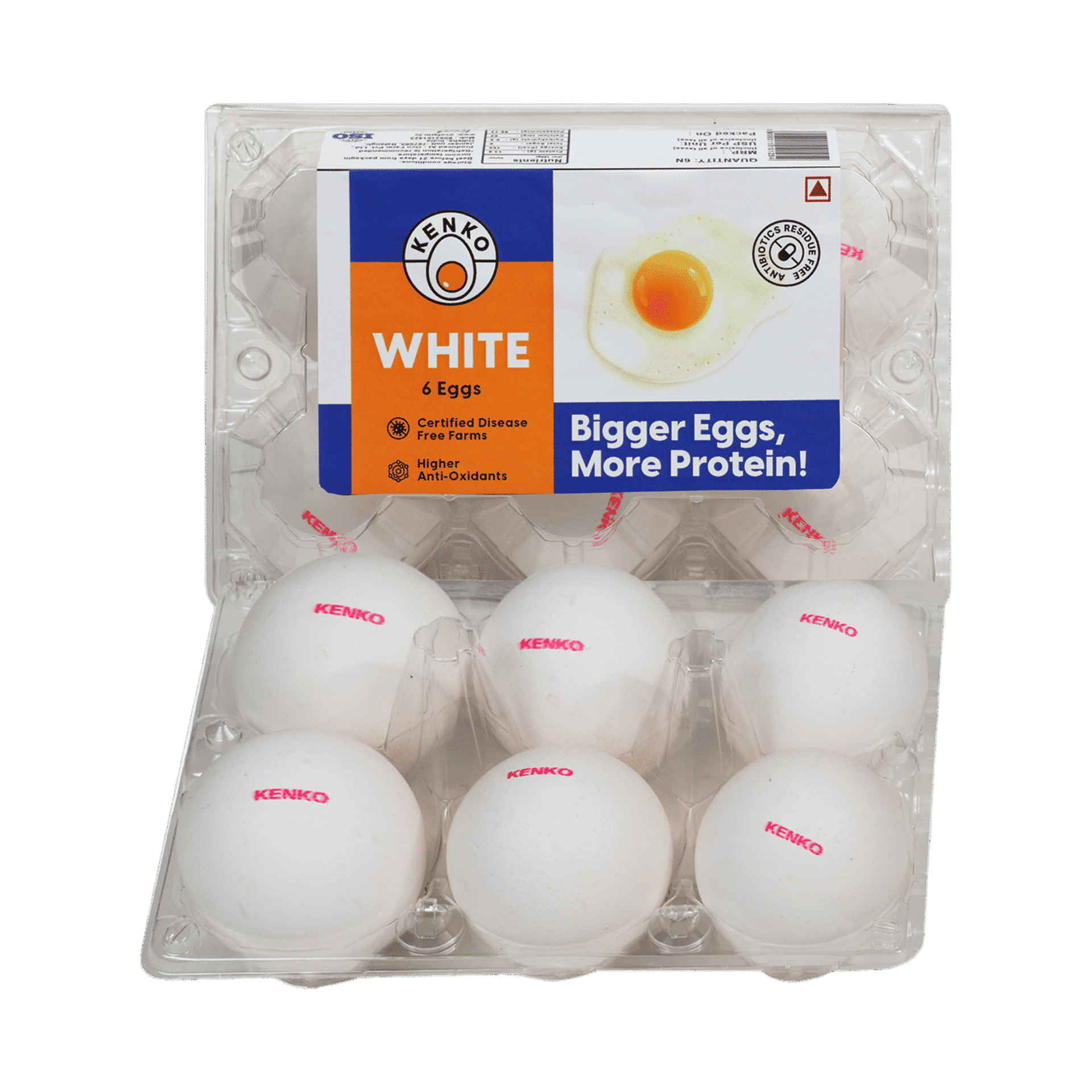Buy Kenko White Large 6 Eggs Online () At Best Price