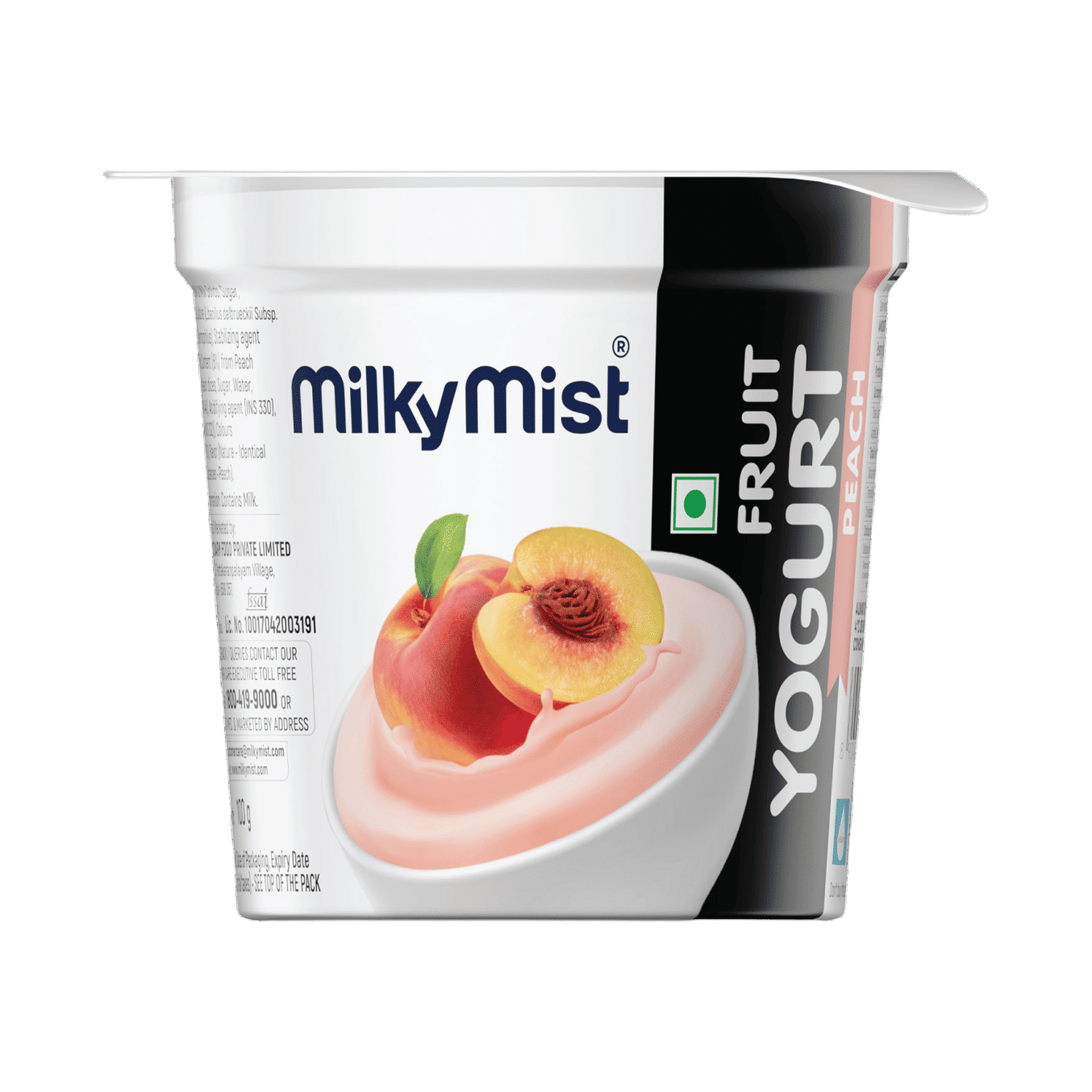 Buy Milky Mist Yoghurt Peach Online () At Best Price