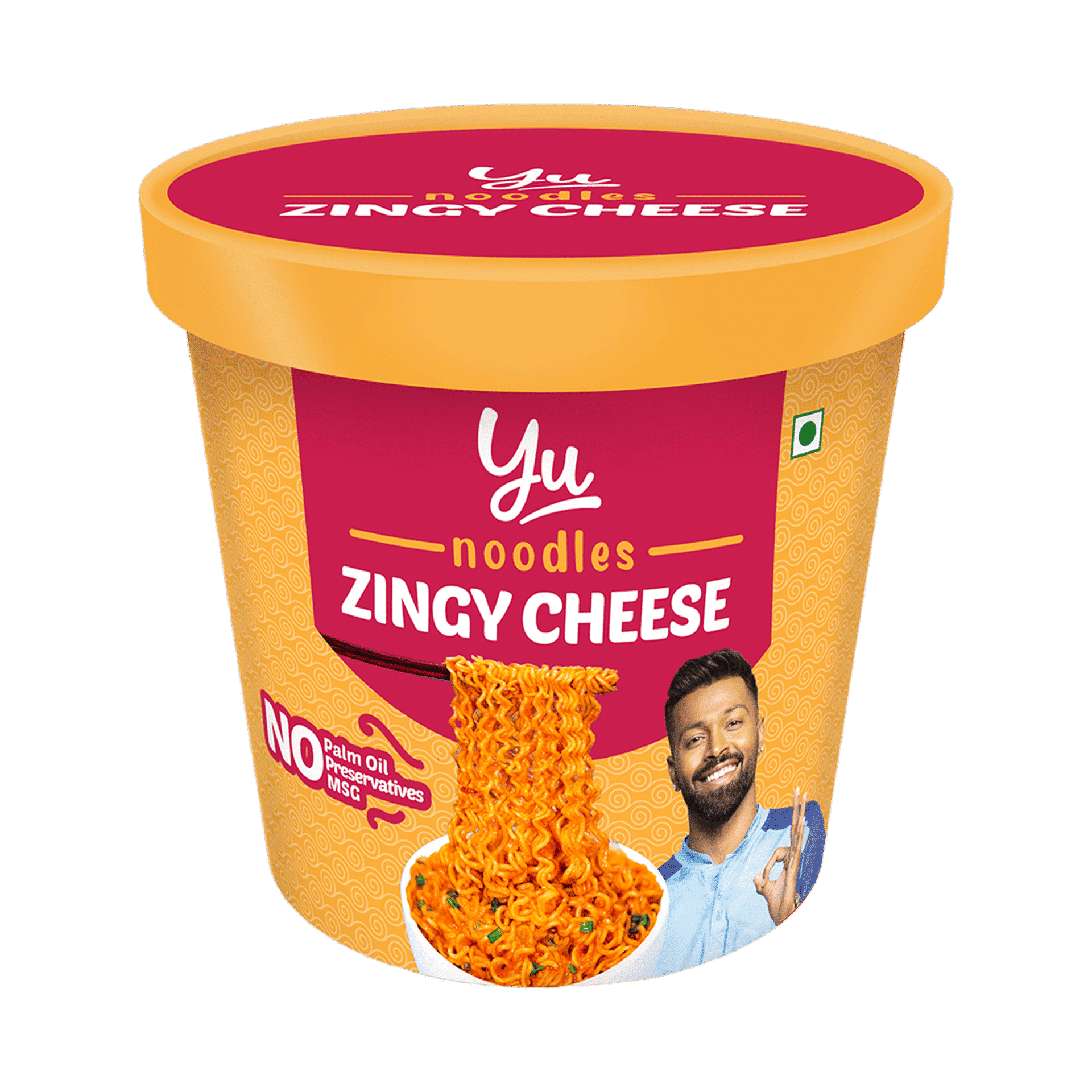 Buy Yu Zingy Cheese Instant Cup Noodles Online (80 g) At Best Price
