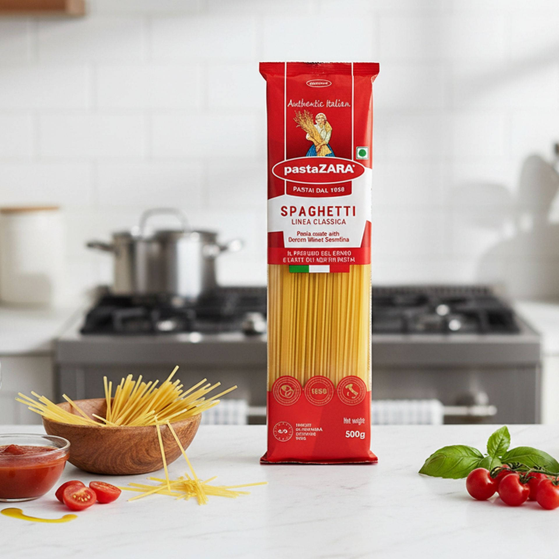 Buy PastaZARA Spaghetti- Authentic Italian Pasta Online (500 g) At