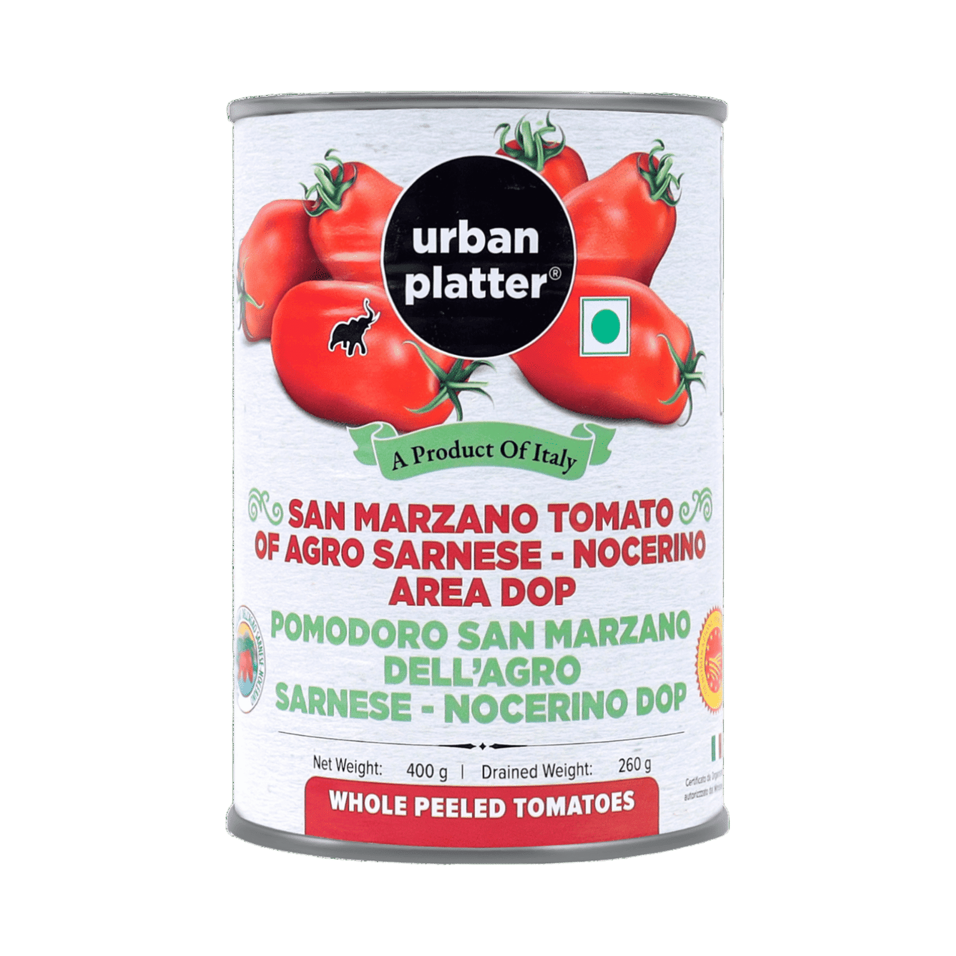 Buy Urban Platter San Marzano Whole Peeled Tomatoes in Tomato