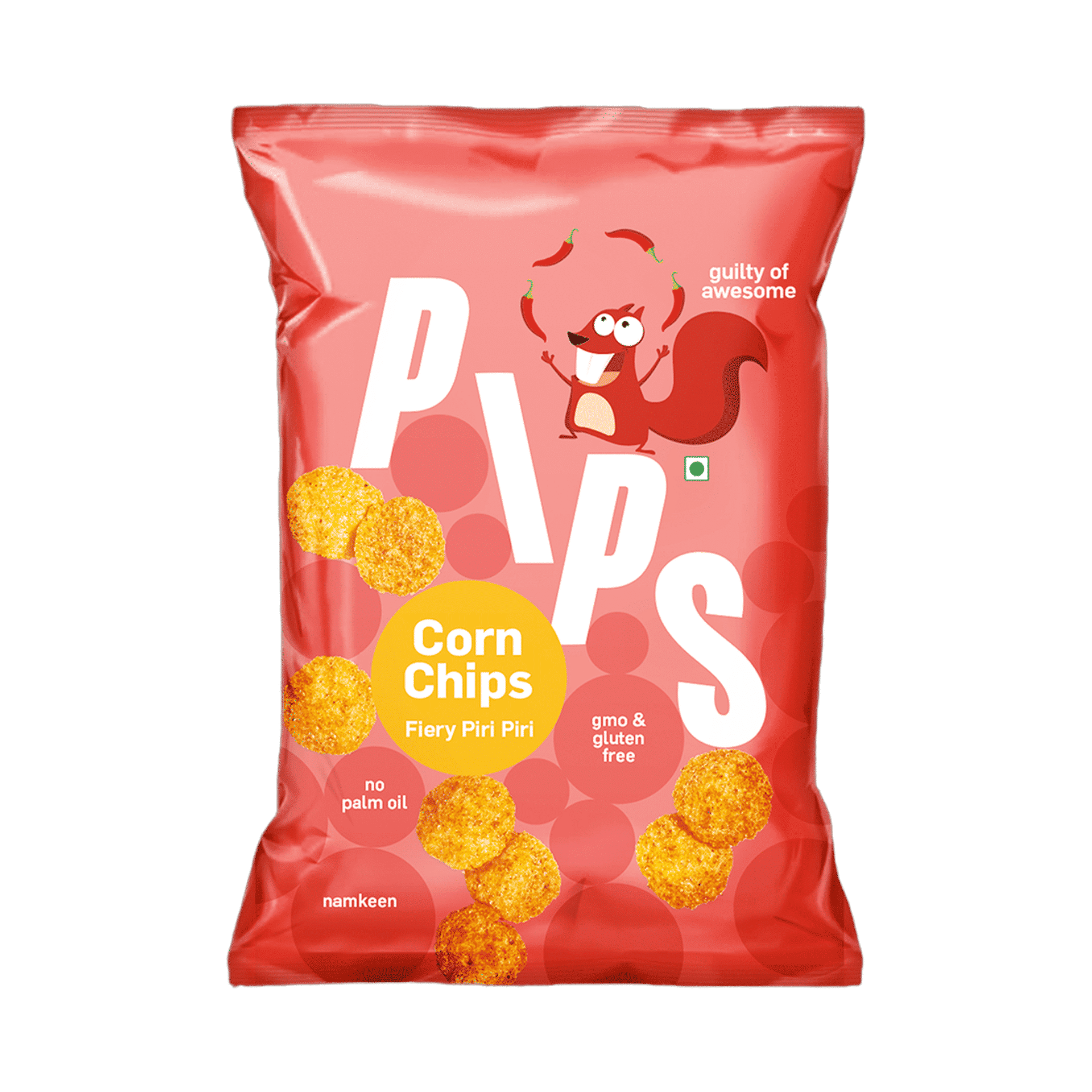 Buy PIPS Fiery Hot Piri Piri Corn Chips Online () At Best Price