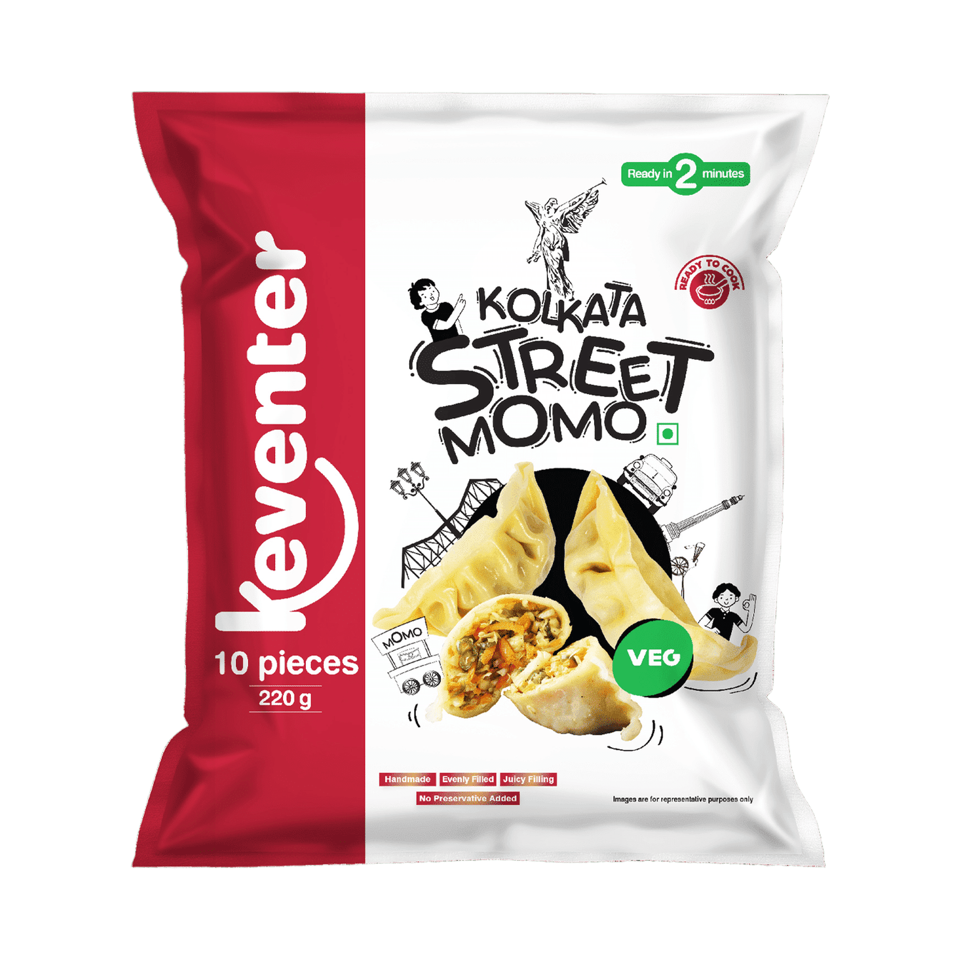 Buy Keventer Street Veg Momo Online () At Best Price
