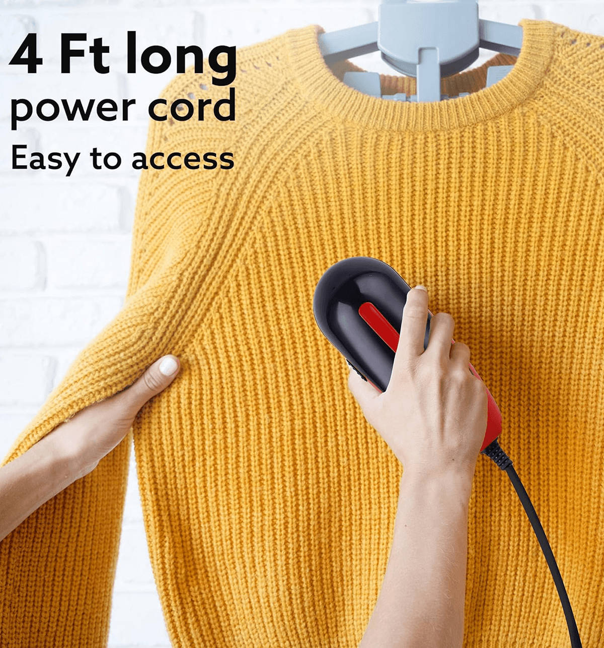 Agaro Elite Lint Remover (5W, 6-Leaf Stainless Steel Blades, Corded, Black & Red) - Image 8