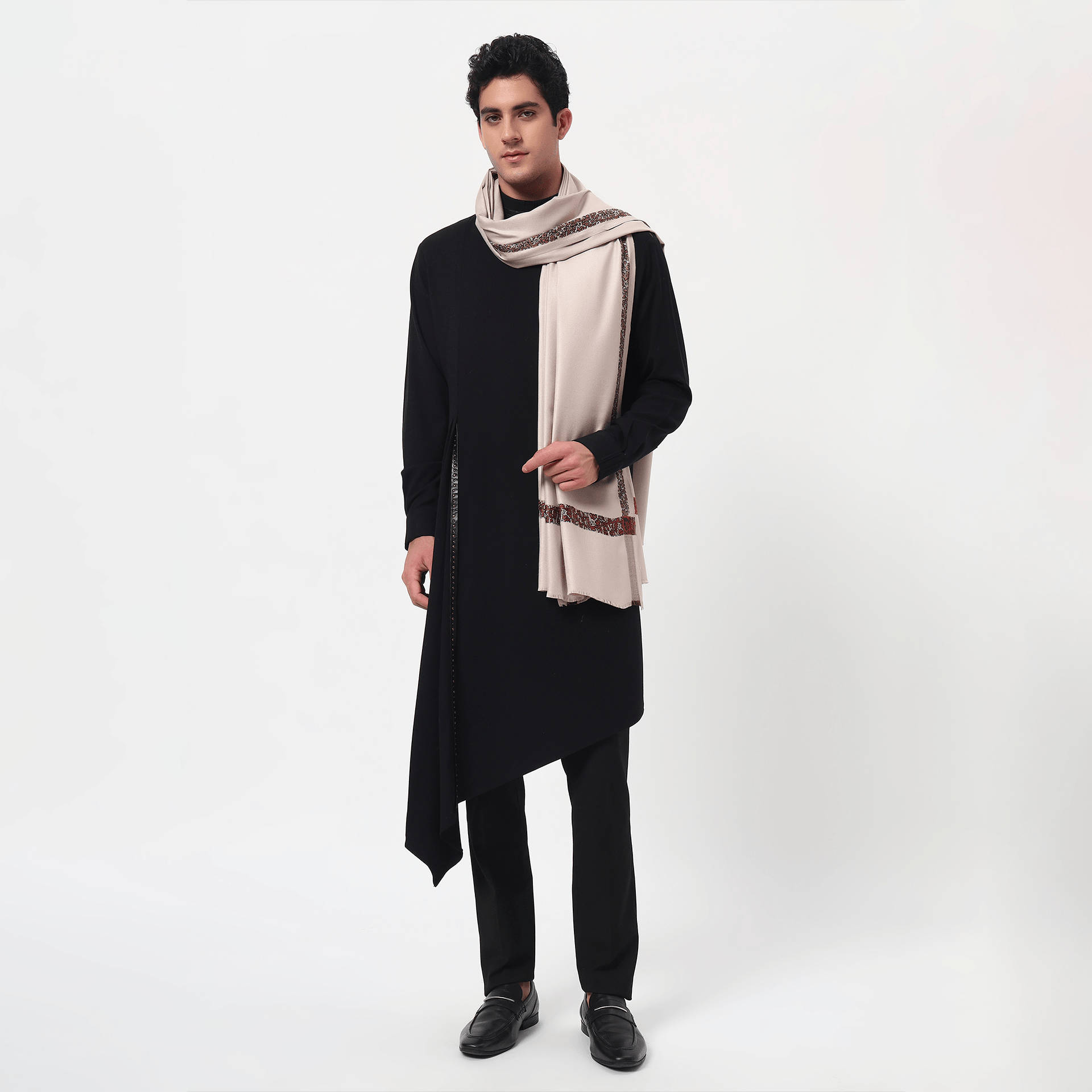 raymond bandhan shawl