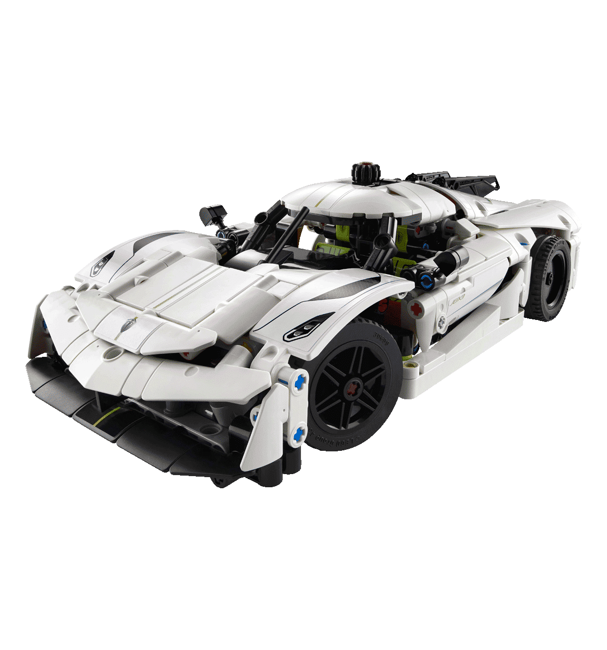 Buy LEGO Technic Koenigsegg Jesko Absolut White Hypercar 42184