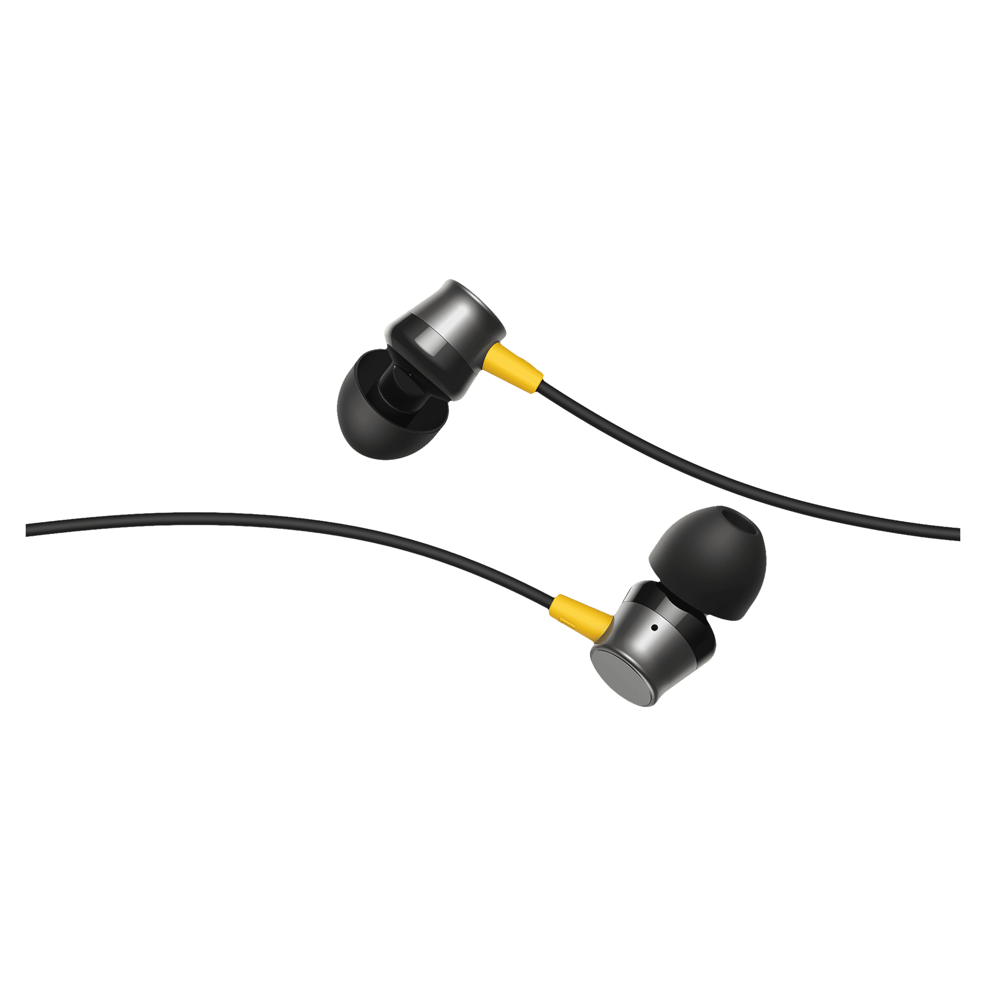Buy realme Buds mm) Wired Earphones with Mic (Black) Online