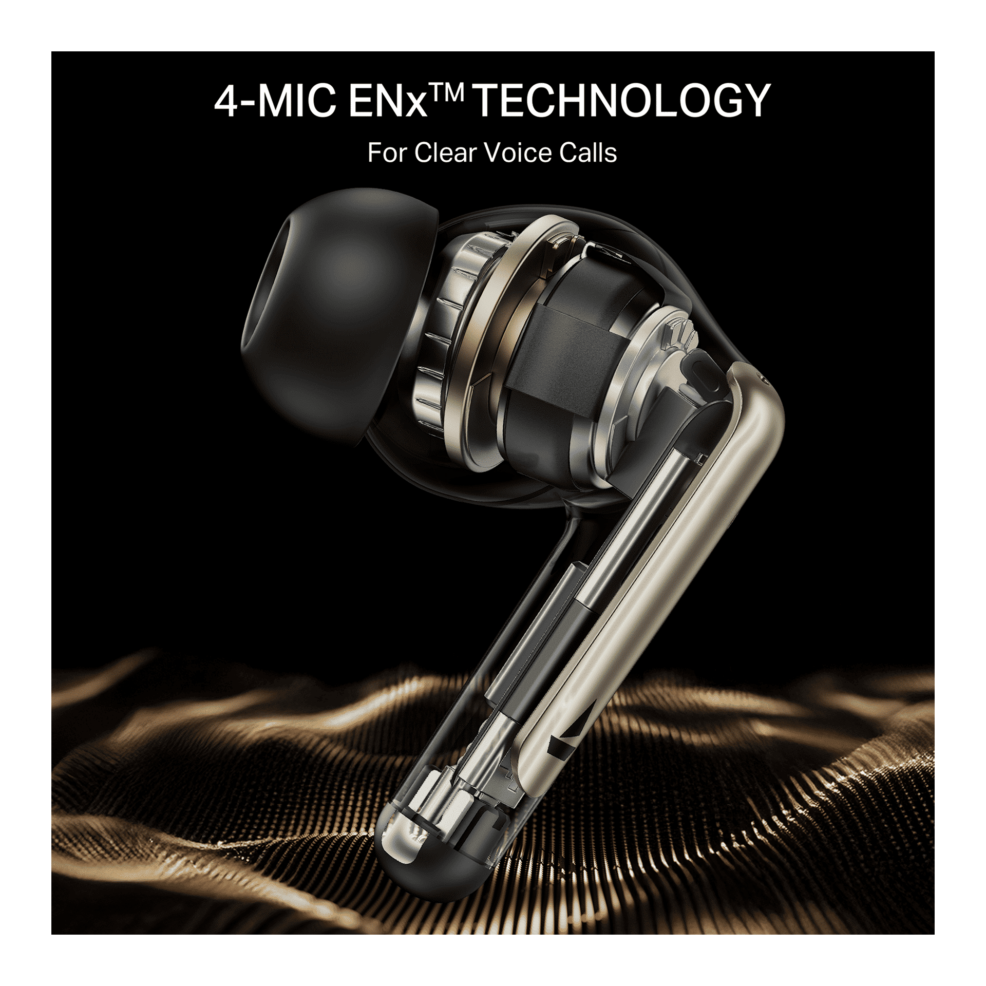 boAt Airdopes 141 Elite ANC TWS Earbuds Black - Image 2