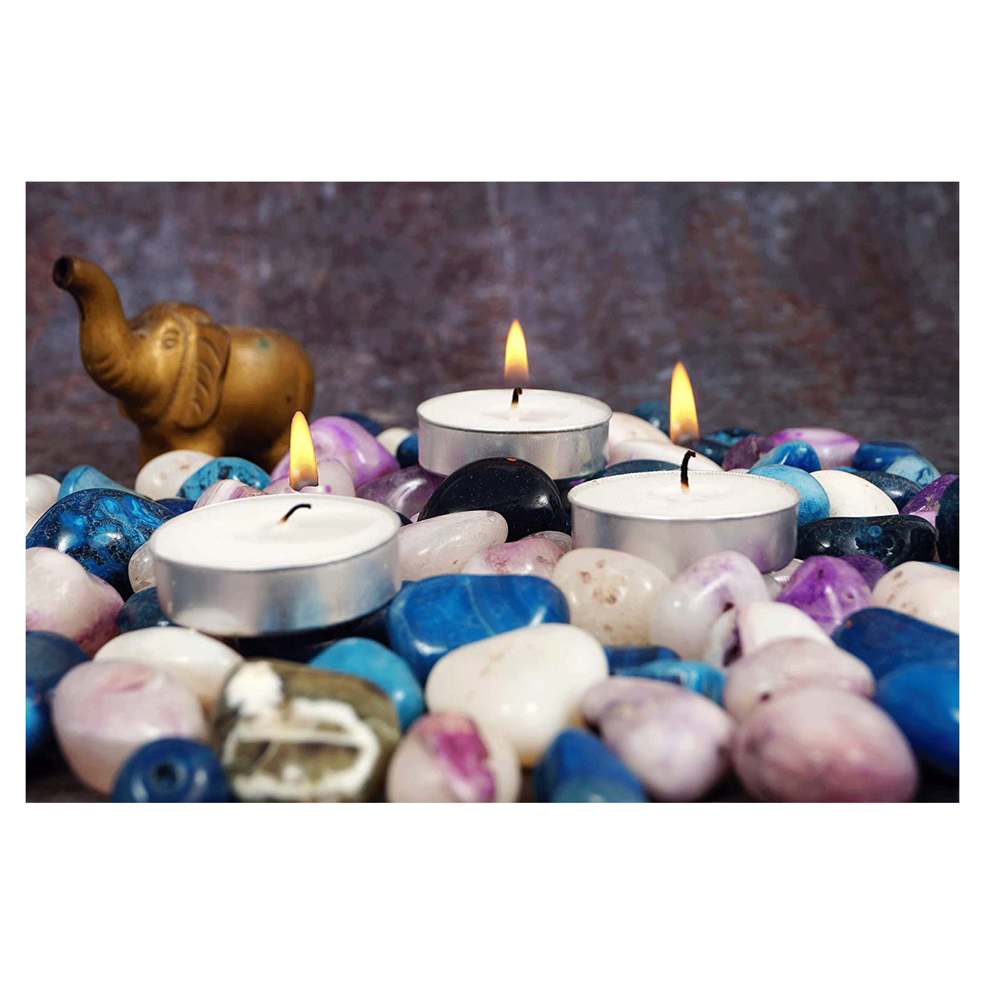 Set di 7 Lumini dei Chakra Profumati - Mani Bhadra