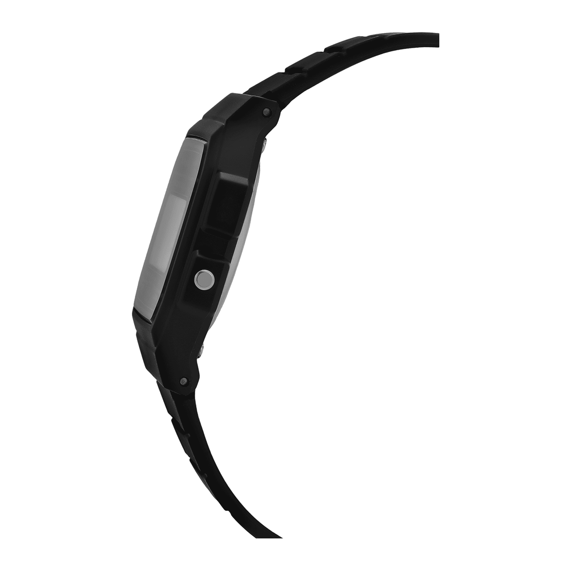 Casio Resin Unisex Digital Watch - Dark Black - Image 4