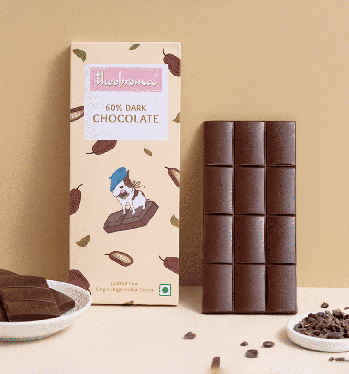 Buy Theobroma 60% Dark Chocolate Online (60 g) At Best Price