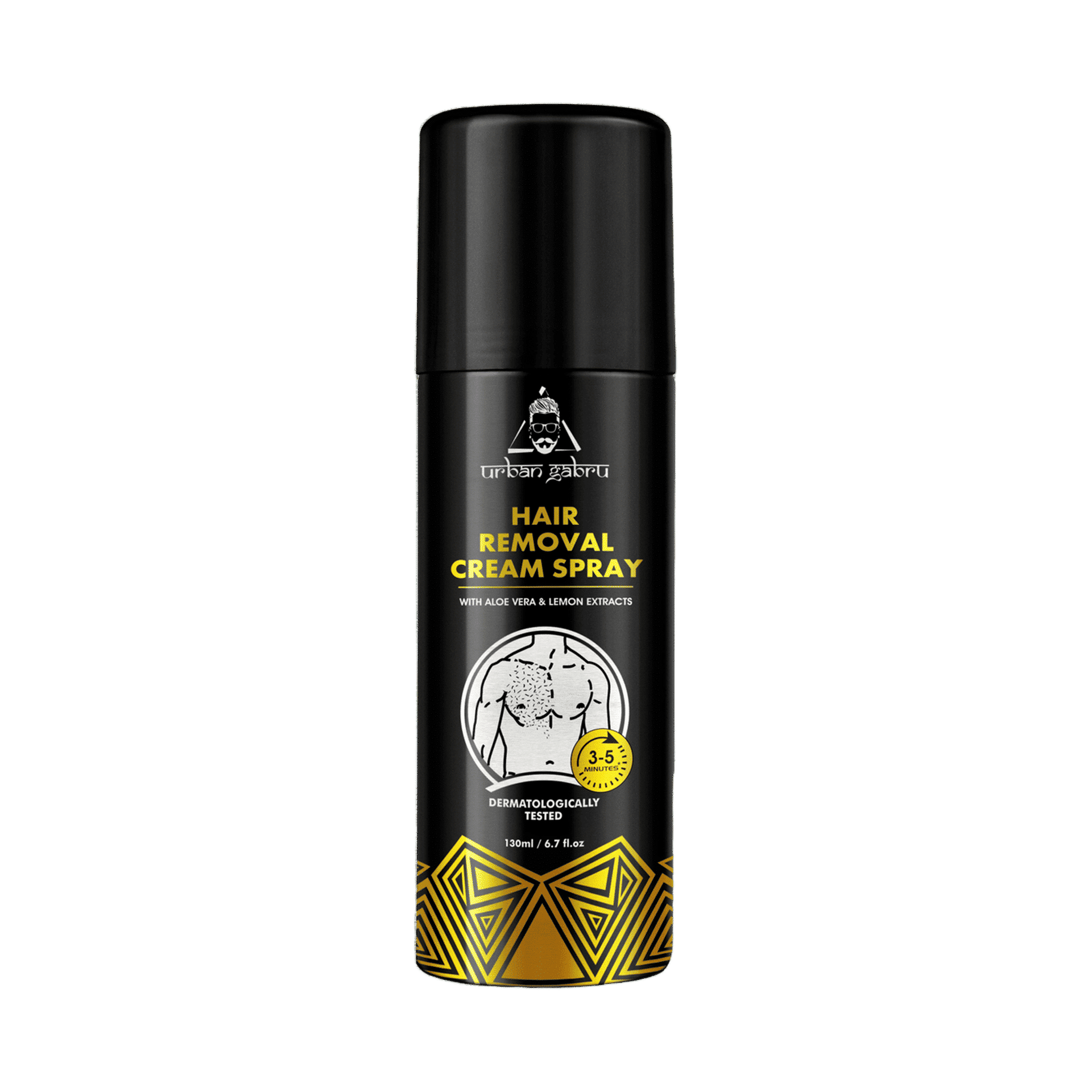 URBAN GABRU Hair Removal Cream Spray 130ml - Image 1