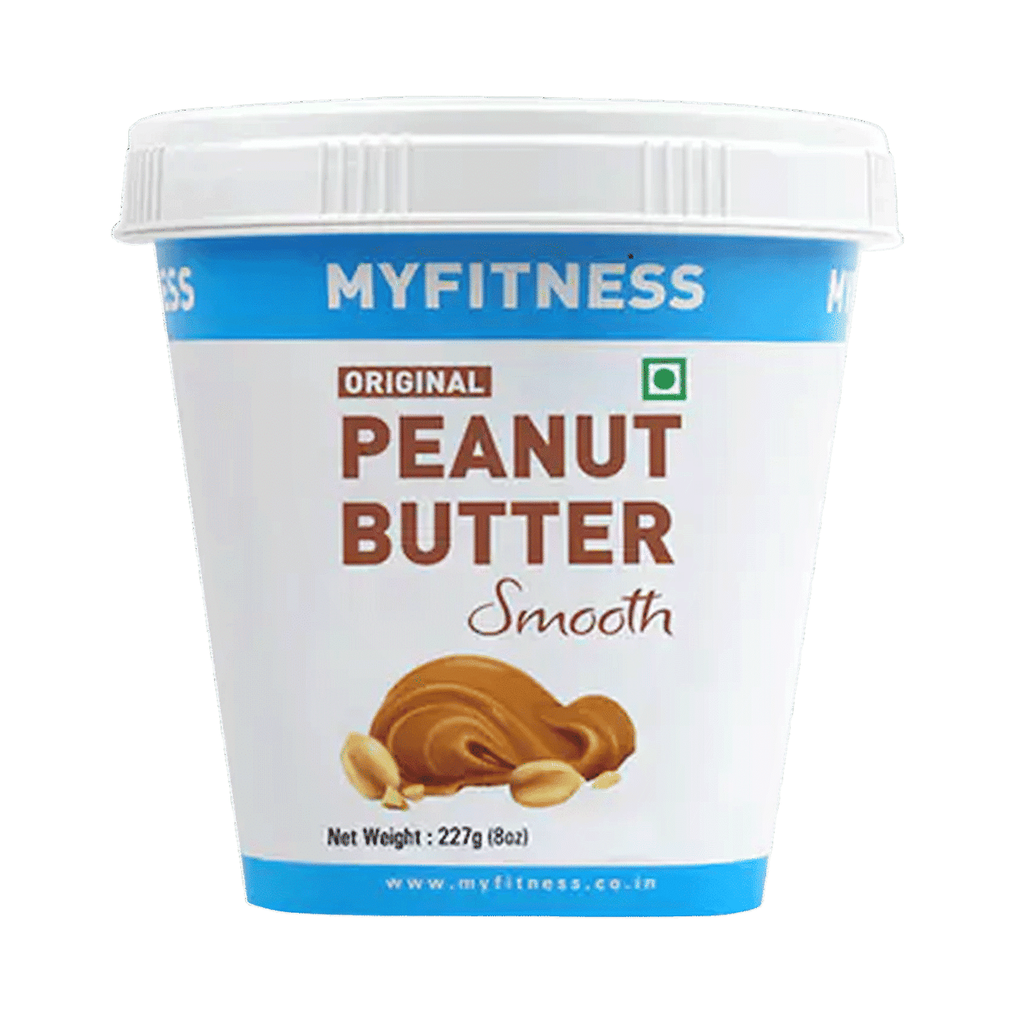 MyFitness Original Peanut Butter Smooth Spread (High Protein) 227g - Image 1